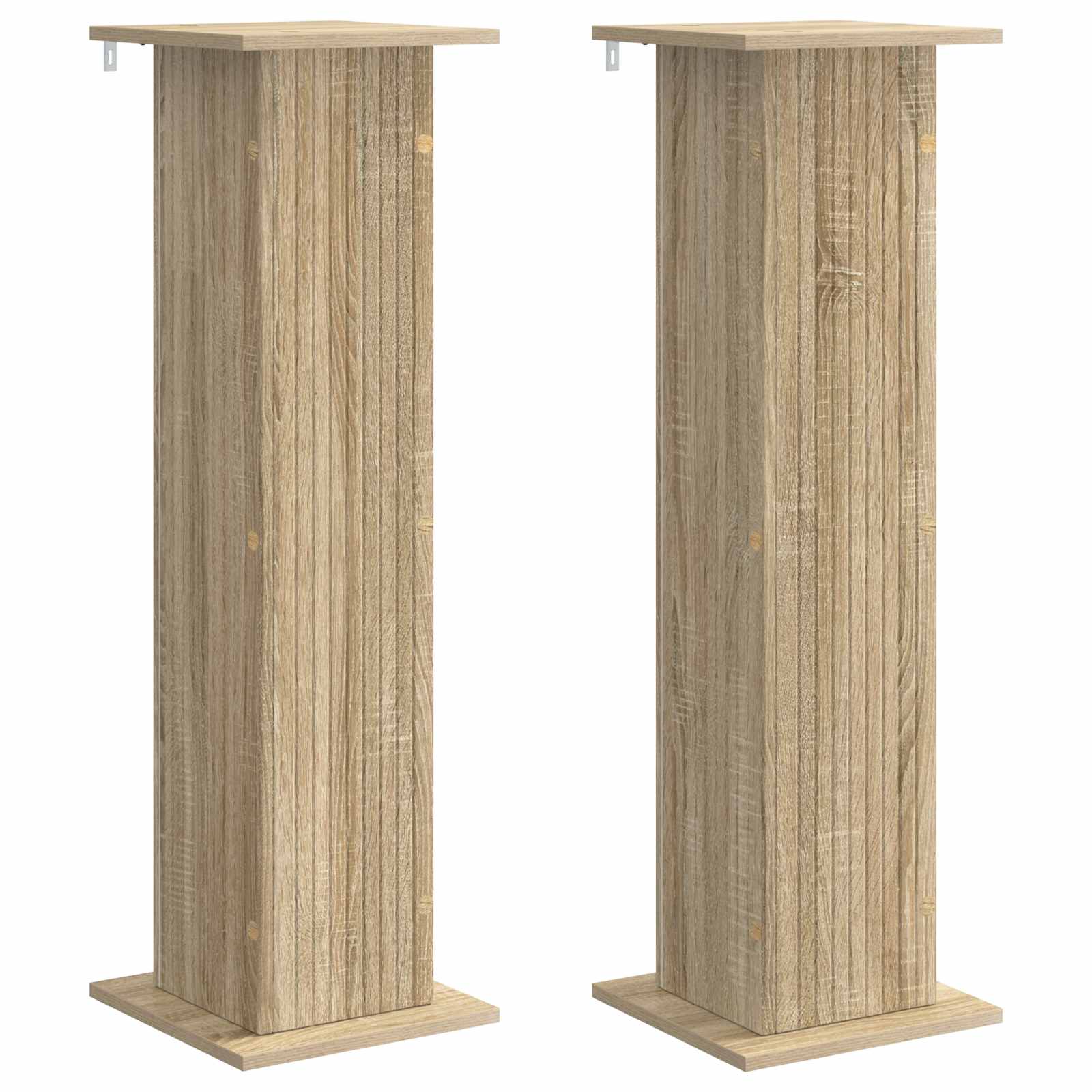 Plantenstandaard 2 pcs Sonoma Eiken 30,5 x 30 x 100,5 cm is nu te koop bij PeponiXL, paradijselijk wonen!