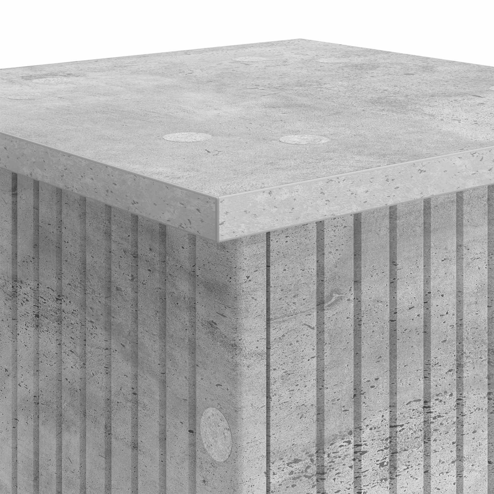 Plantenstandaard Betongrijs 30,5 x 30 x 100,5 cm Bewerkt hout is nu te koop bij PeponiXL, paradijselijk wonen!