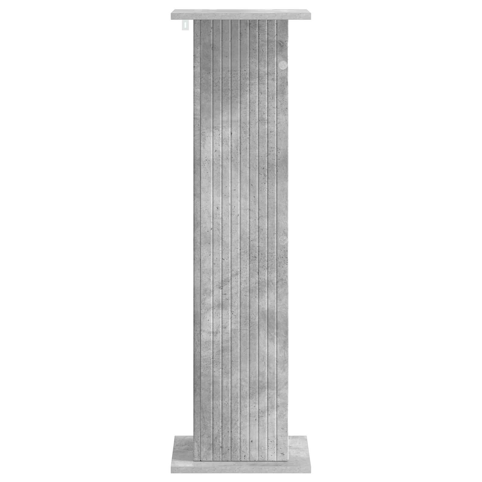 Plantenstandaard Betongrijs 30,5 x 30 x 100,5 cm Bewerkt hout is nu te koop bij PeponiXL, paradijselijk wonen!