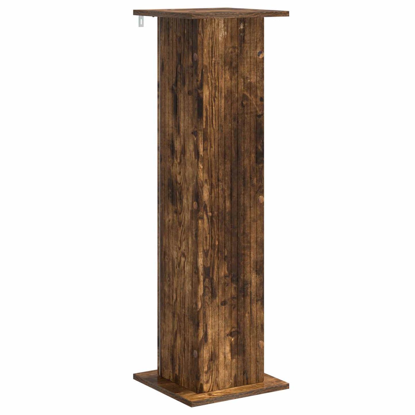Plantenstandaard 2 pcs Gerookt eiken 30,5 x 30 x 100,5 cm is nu te koop bij PeponiXL, paradijselijk wonen!