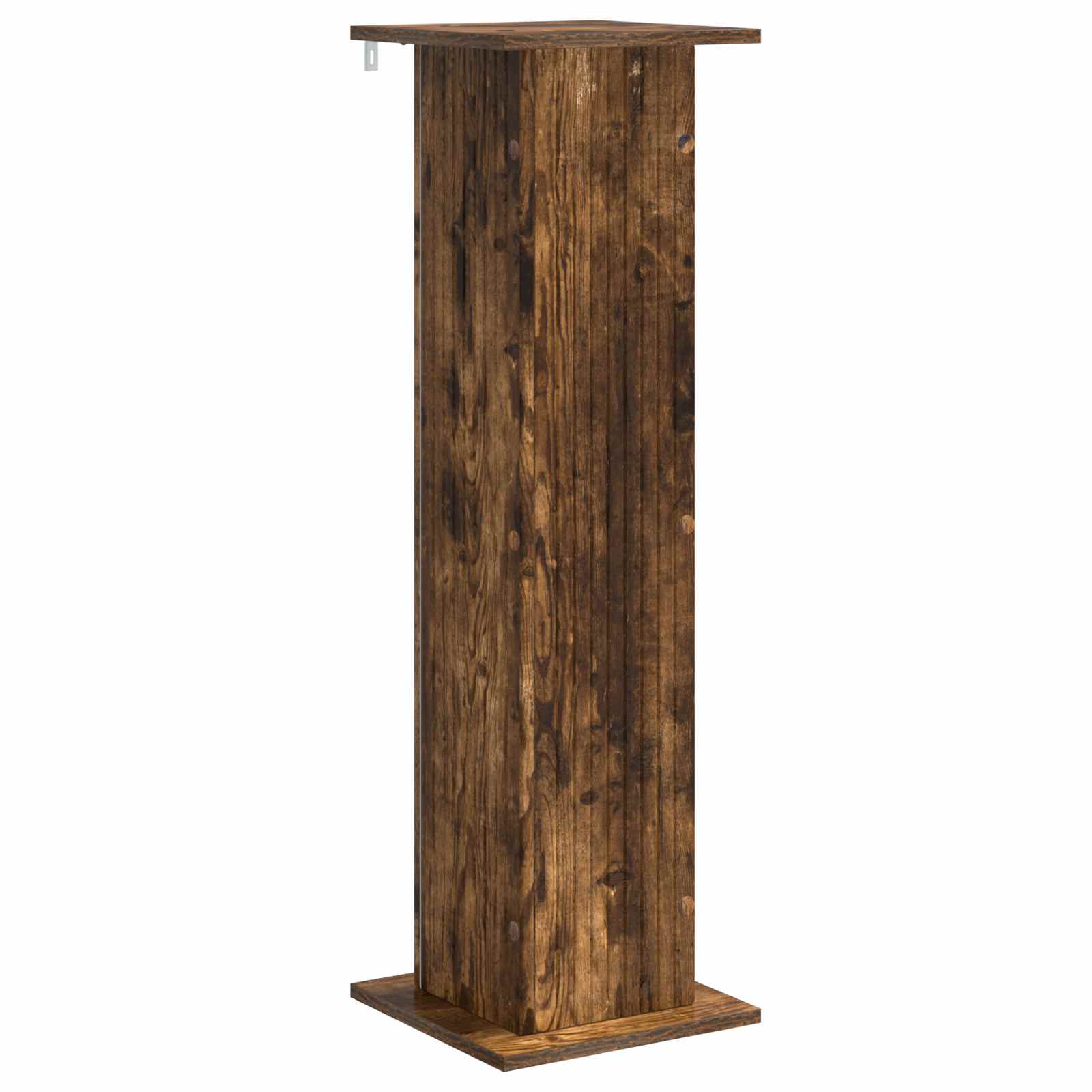 Plantenstandaard 2 pcs Gerookt eiken 30,5 x 30 x 100,5 cm is nu te koop bij PeponiXL, paradijselijk wonen!