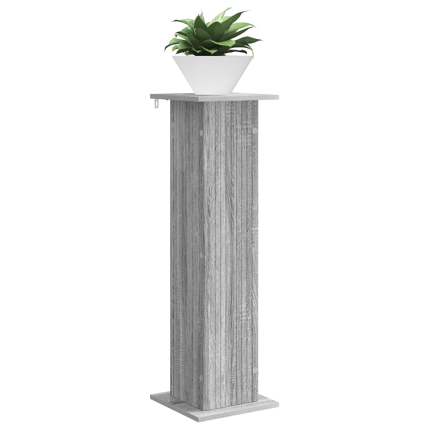 Plantenstandaard Grijs sonoma 30,5 x 30 x 100,5 cm Bewerkt hout is nu te koop bij PeponiXL, paradijselijk wonen!