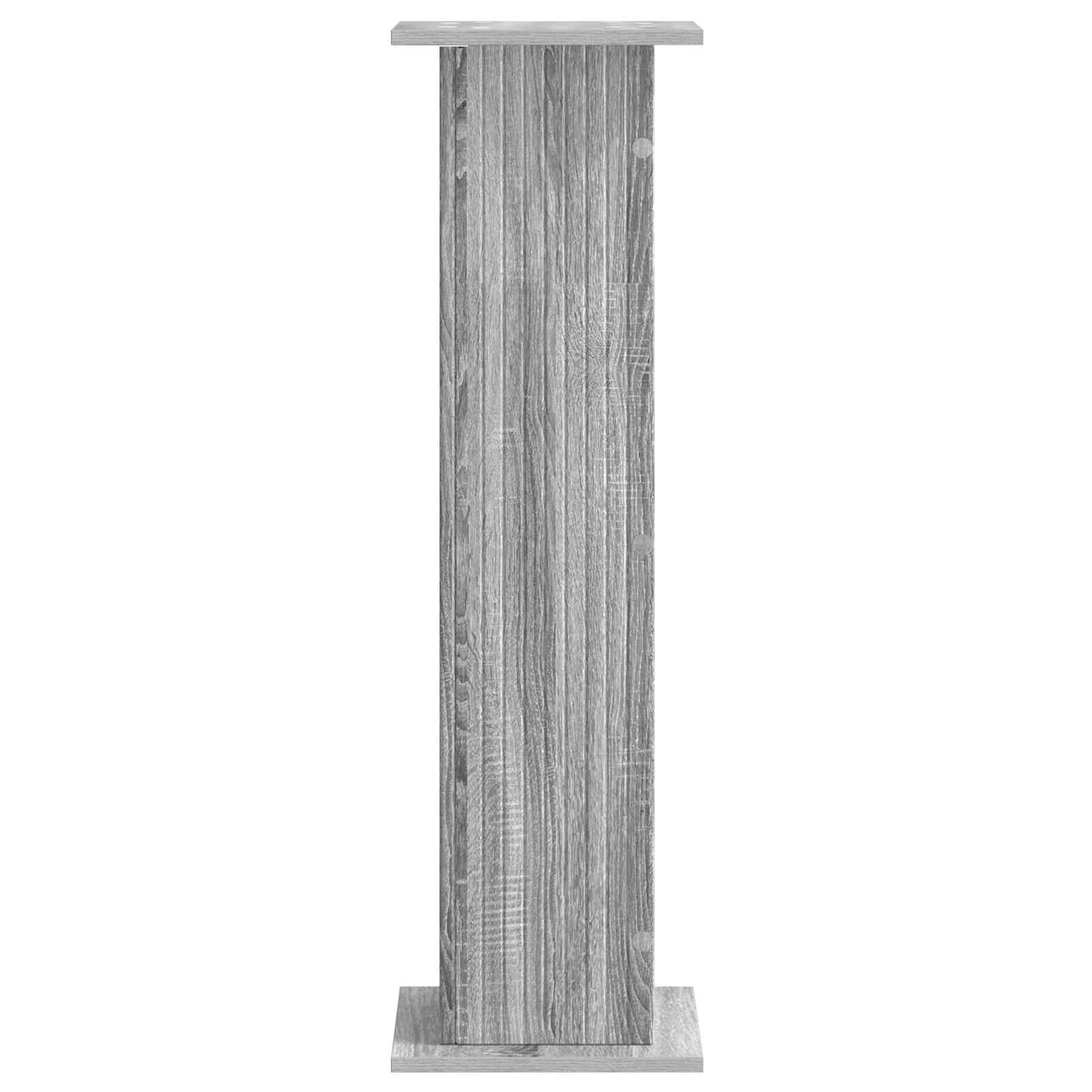 Plantenstandaard Grijs sonoma 30,5 x 30 x 100,5 cm Bewerkt hout is nu te koop bij PeponiXL, paradijselijk wonen!
