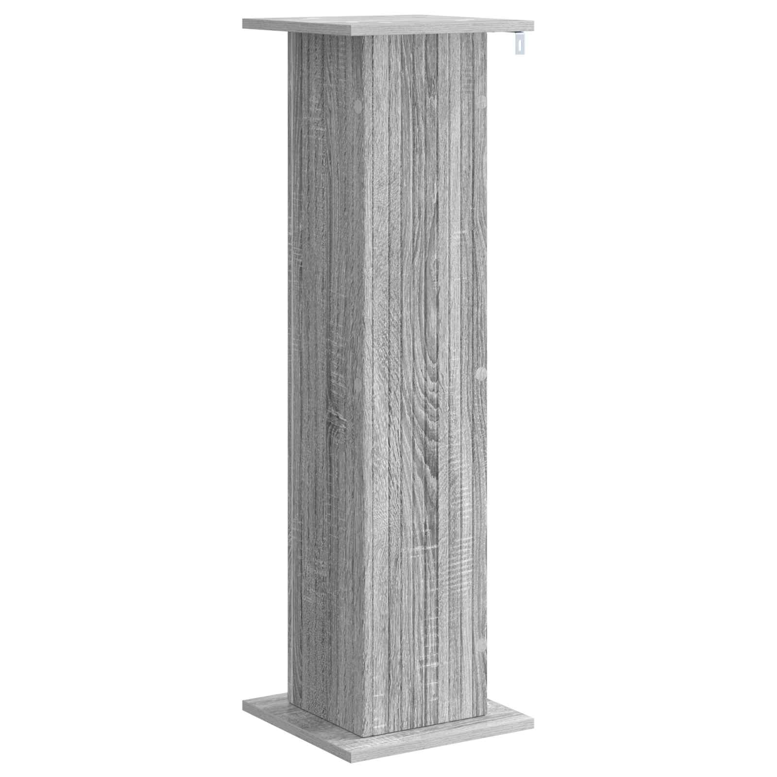 Plantenstandaard 2 pcs Grijs sonoma 30,5 x 30 x 100,5 cm is nu te koop bij PeponiXL, paradijselijk wonen!