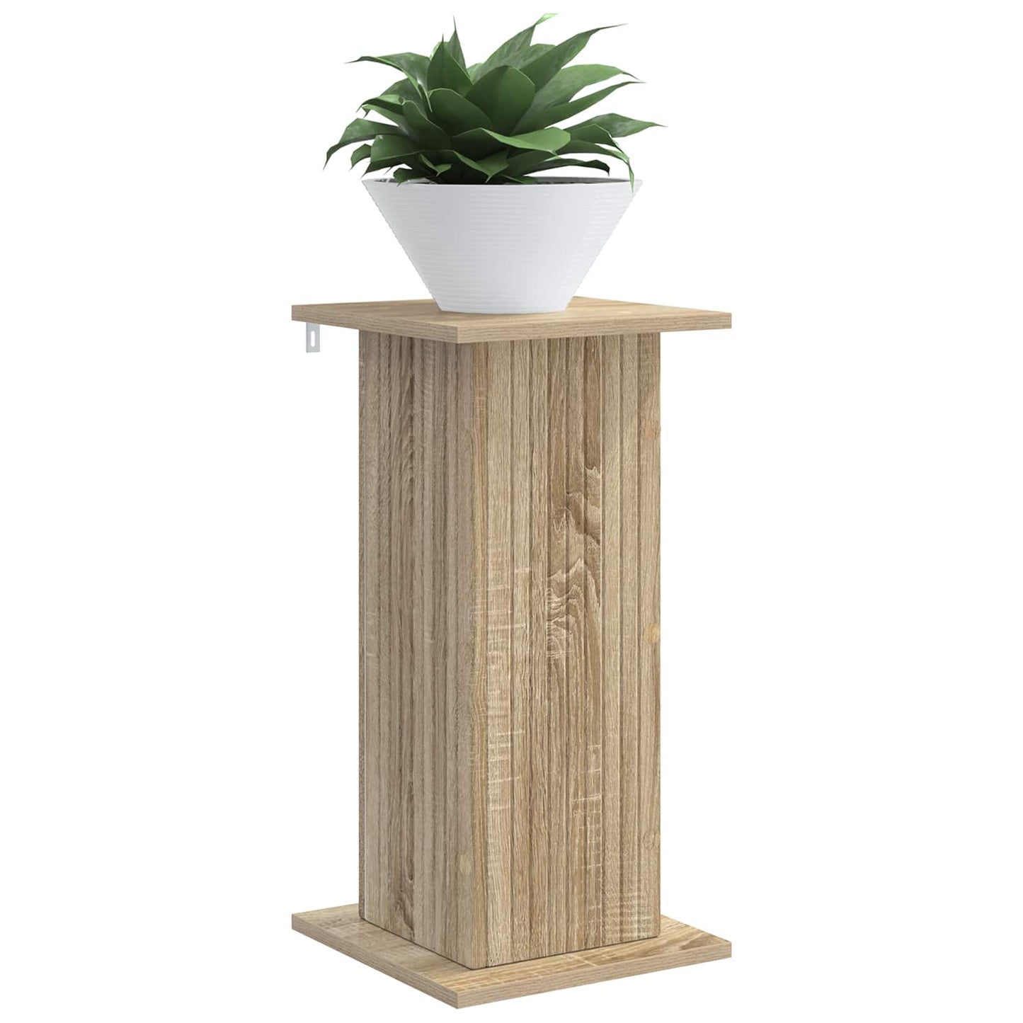 Plantenstandaard Sonoma Eiken 30,5 x 30 x 60,5 cm Bewerkt hout is nu te koop bij PeponiXL, paradijselijk wonen!