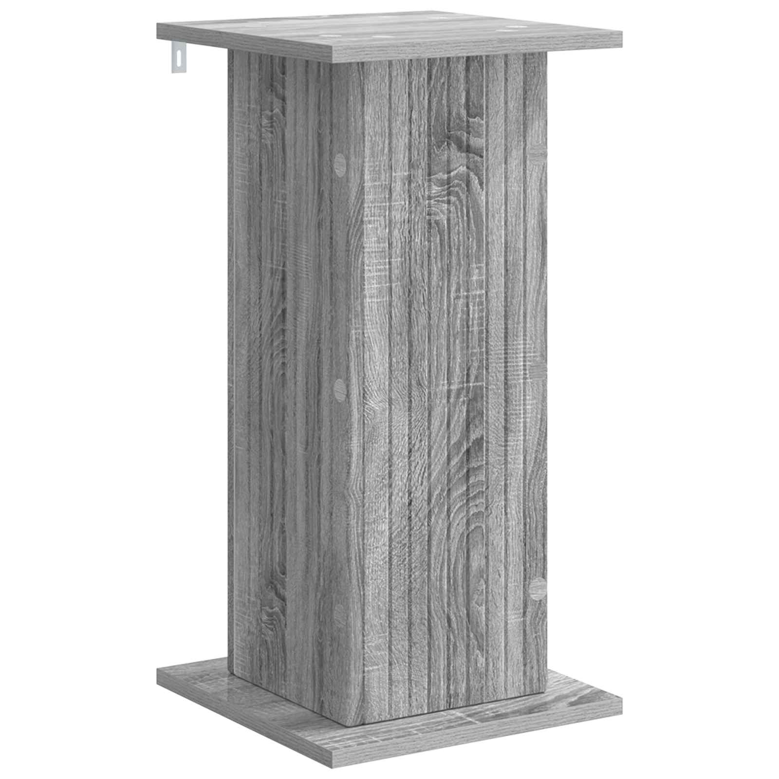 Plantenstandaard Grijs sonoma 30,5 x 30 x 60,5 cm Bewerkt hout is nu te koop bij PeponiXL, paradijselijk wonen!