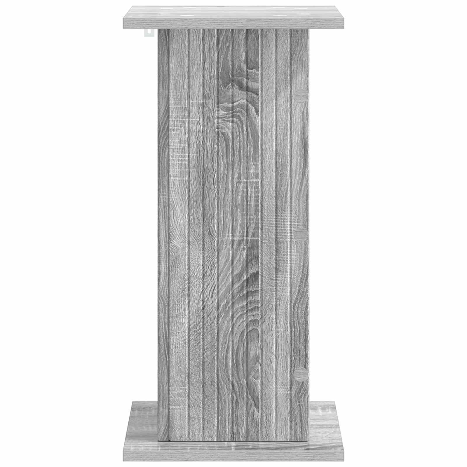 Plantenstandaard Grijs sonoma 30,5 x 30 x 60,5 cm Bewerkt hout is nu te koop bij PeponiXL, paradijselijk wonen!