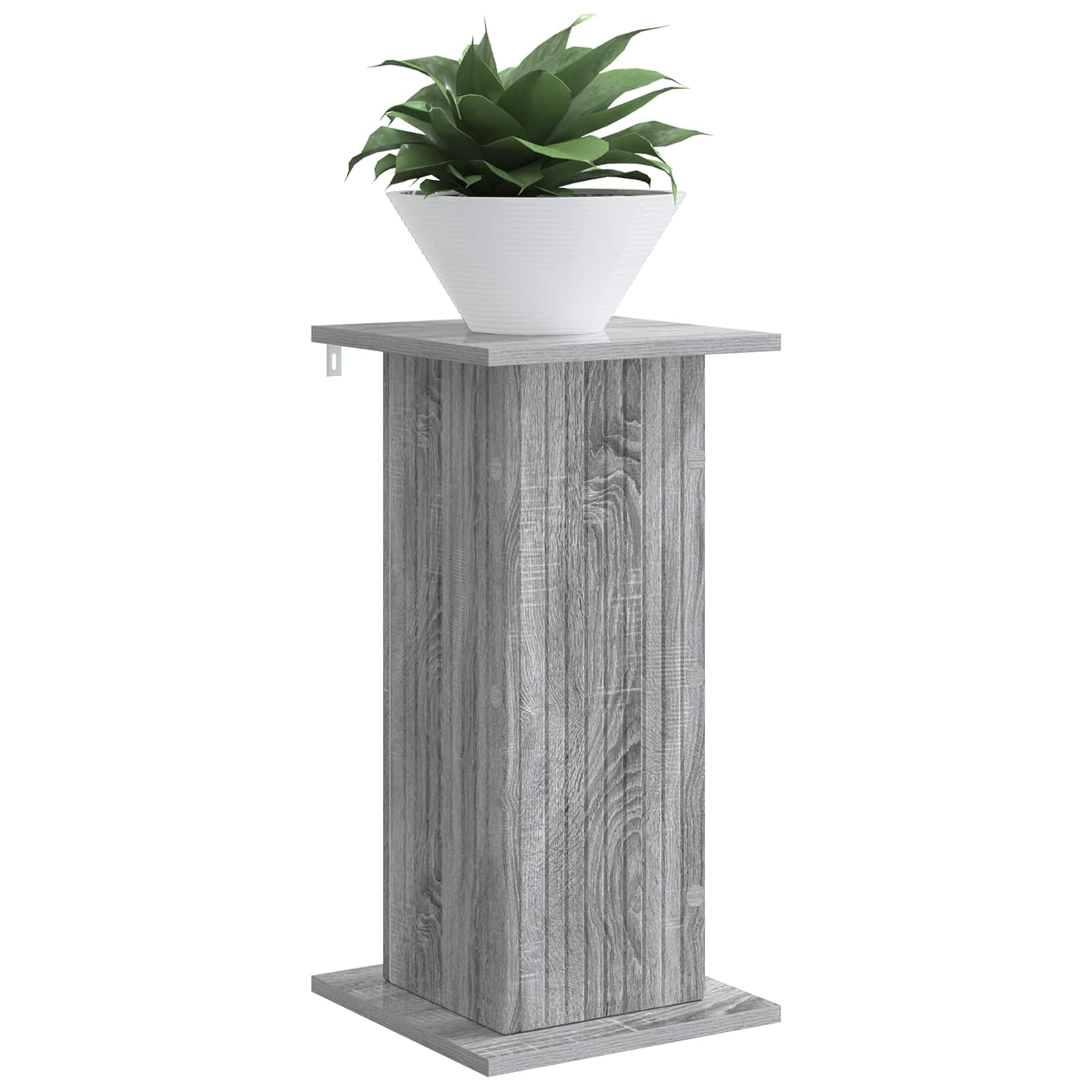 Plantenstandaard Grijs sonoma 30,5 x 30 x 60,5 cm Bewerkt hout is nu te koop bij PeponiXL, paradijselijk wonen!