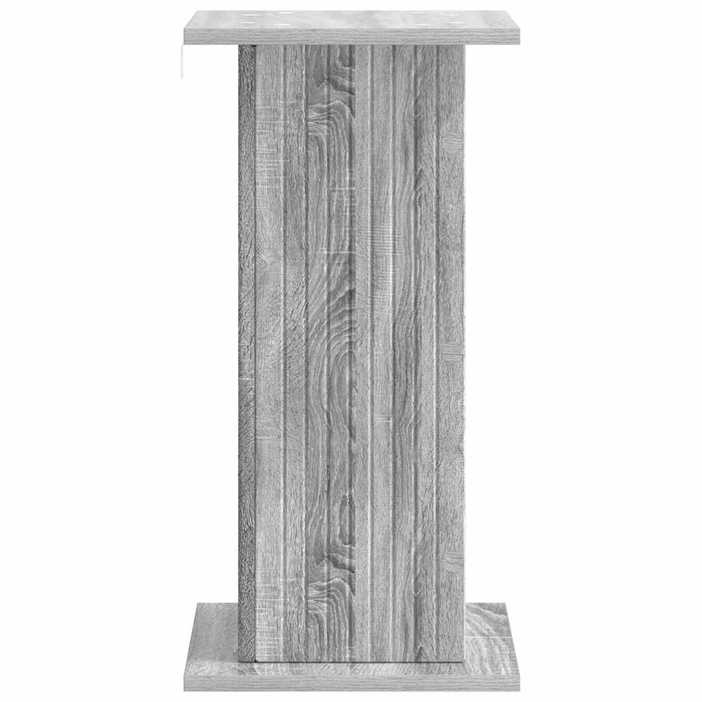 Plantenstandaard Grijs sonoma 30,5 x 30 x 60,5 cm Bewerkt hout is nu te koop bij PeponiXL, paradijselijk wonen!