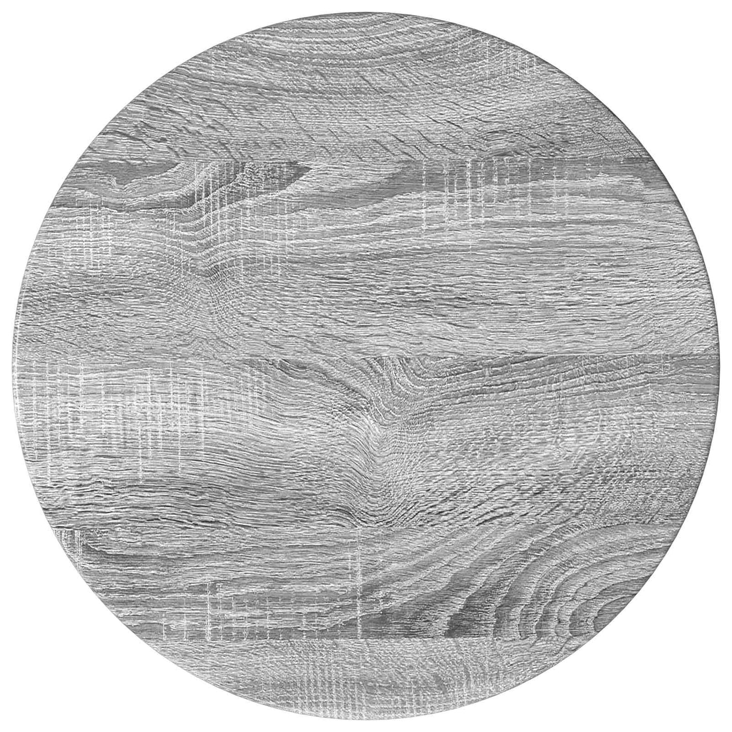 Bijzetkast Grijze Sonoma Ø40 x 50 cm Geconstrueerd hout is nu te koop bij PeponiXL, paradijselijk wonen!