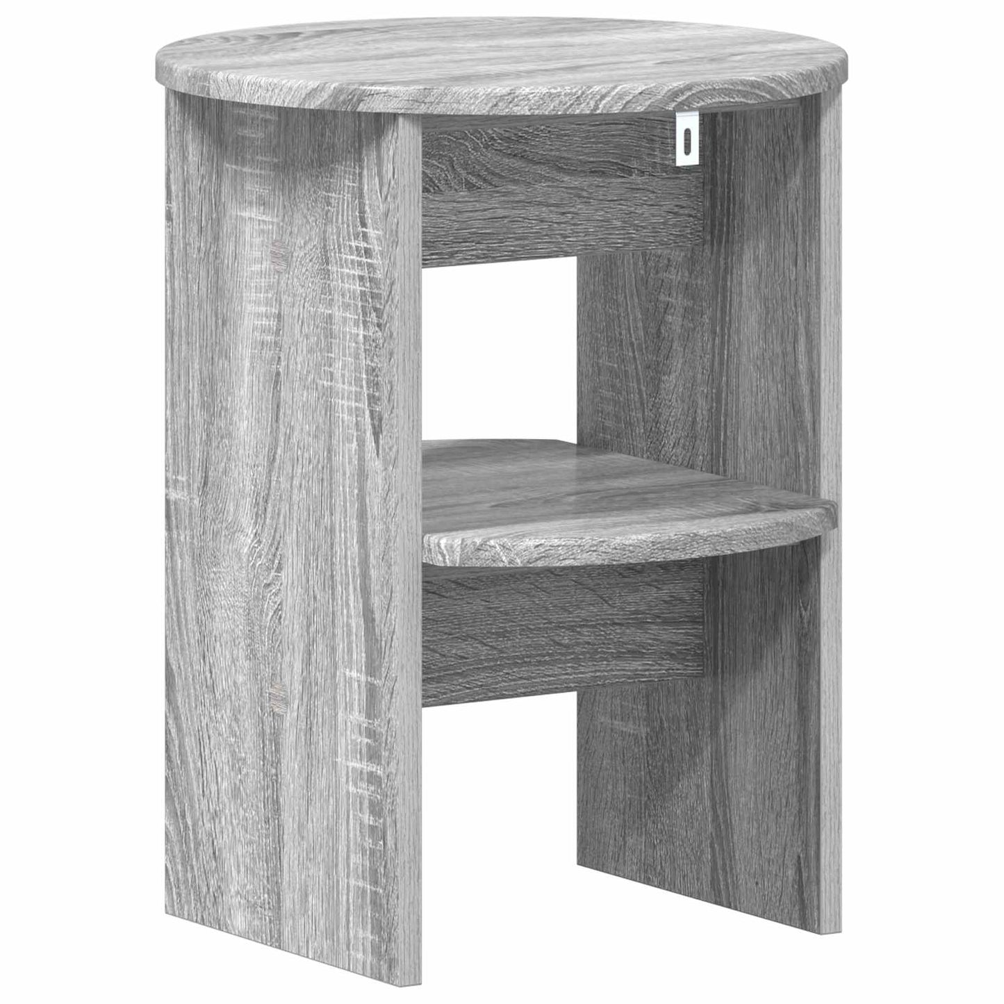 Bijzetkast 2 pcs Grijze Sonoma Ø40 x 50 cm Geconstrueerd hout is nu te koop bij PeponiXL, paradijselijk wonen!