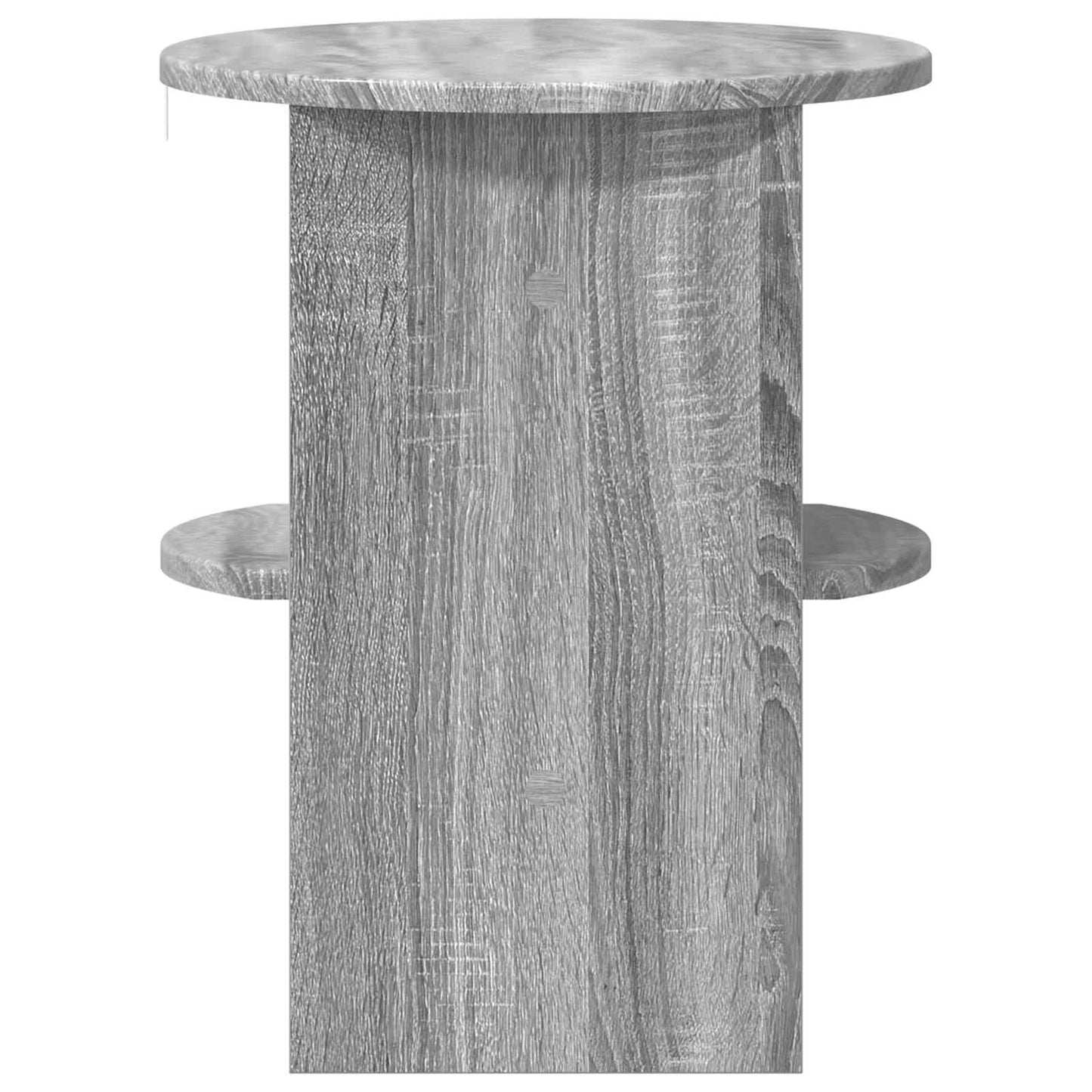 Bijzetkast 2 pcs Grijze Sonoma Ø40 x 50 cm Geconstrueerd hout is nu te koop bij PeponiXL, paradijselijk wonen!