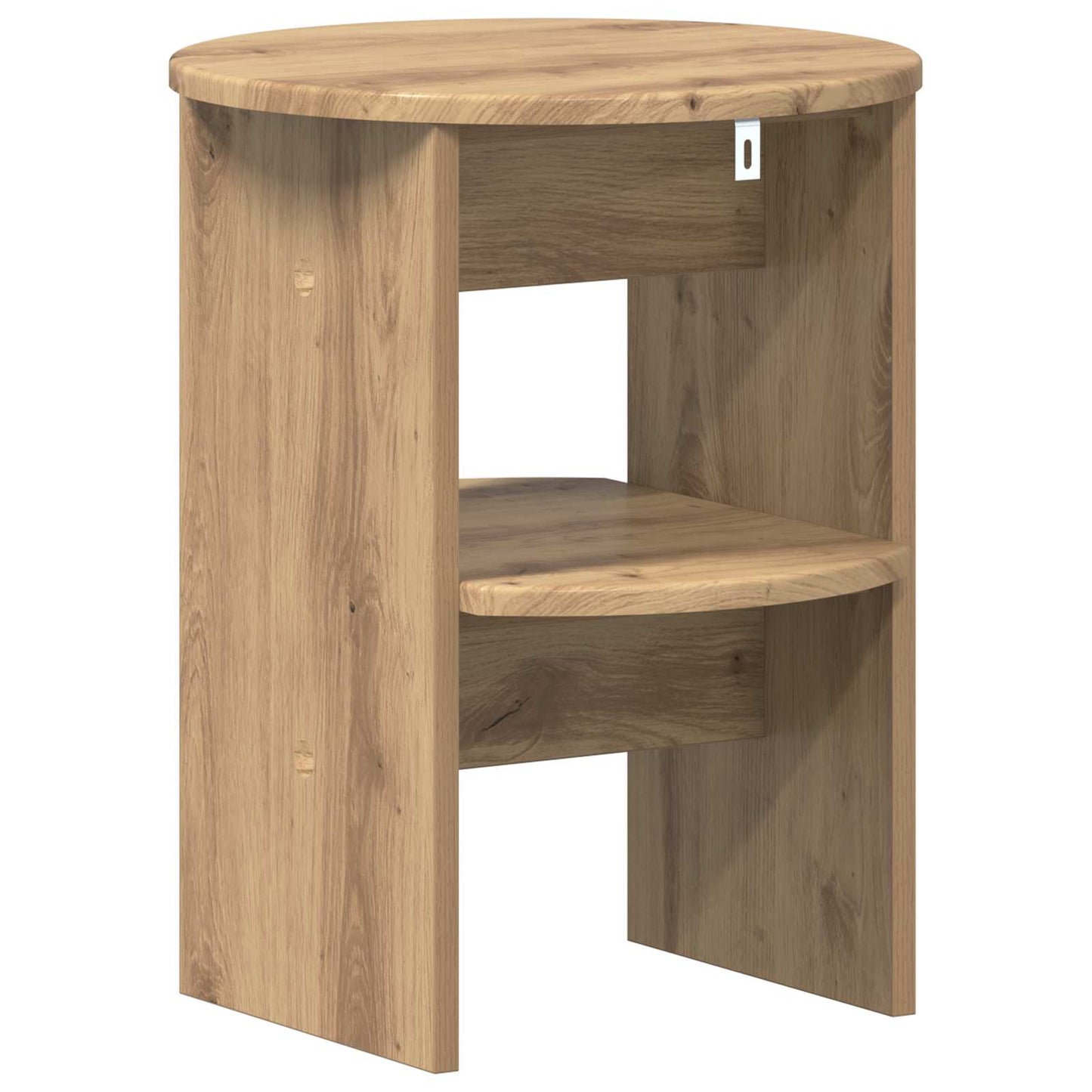 Bijzetkast 2 pcs Artisan Eik Ø40 x 50 cm Geconstrueerd hout is nu te koop bij PeponiXL, paradijselijk wonen!