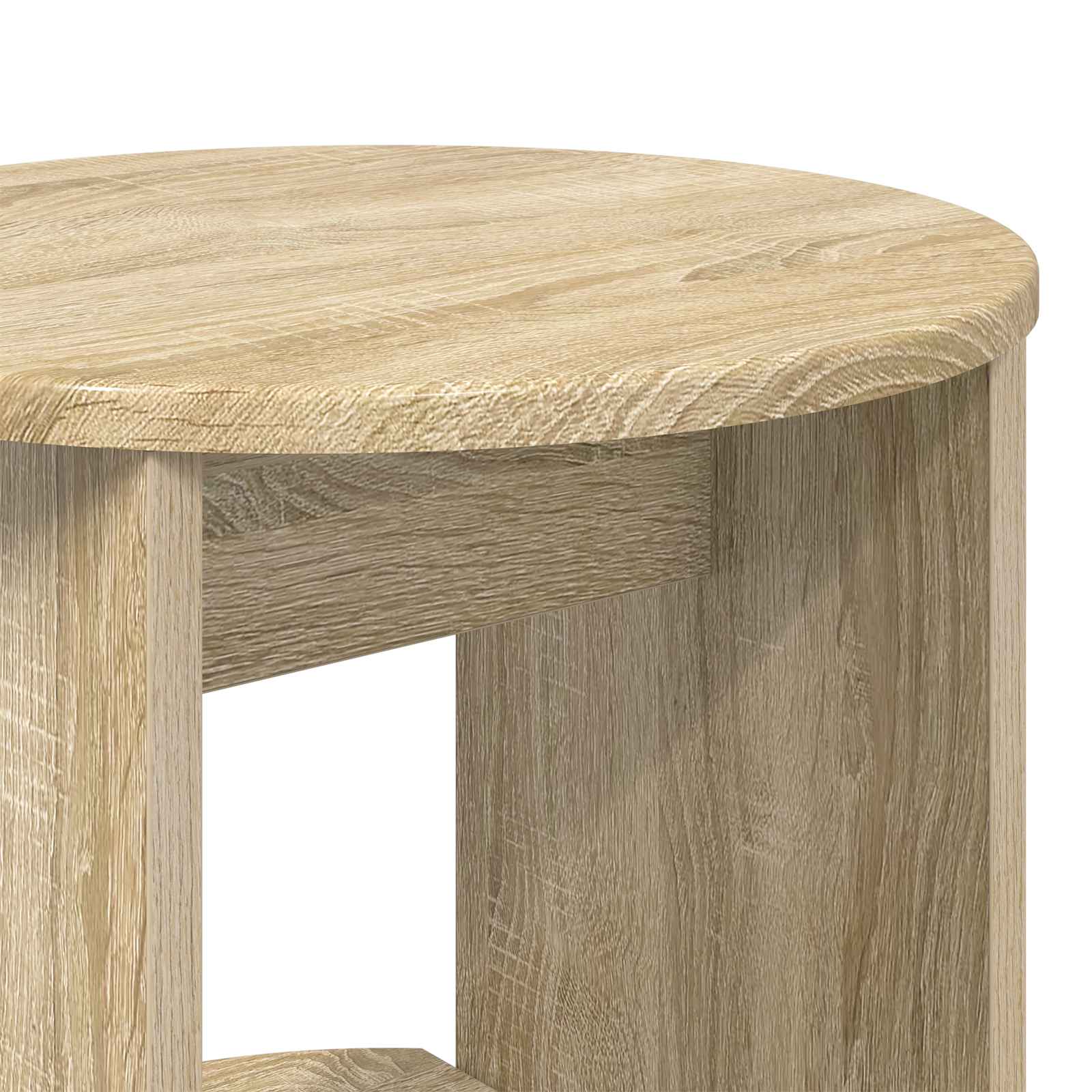 Bijzetkast Sonoma Eiken Geconstrueerd hout is nu te koop bij PeponiXL, paradijselijk wonen!