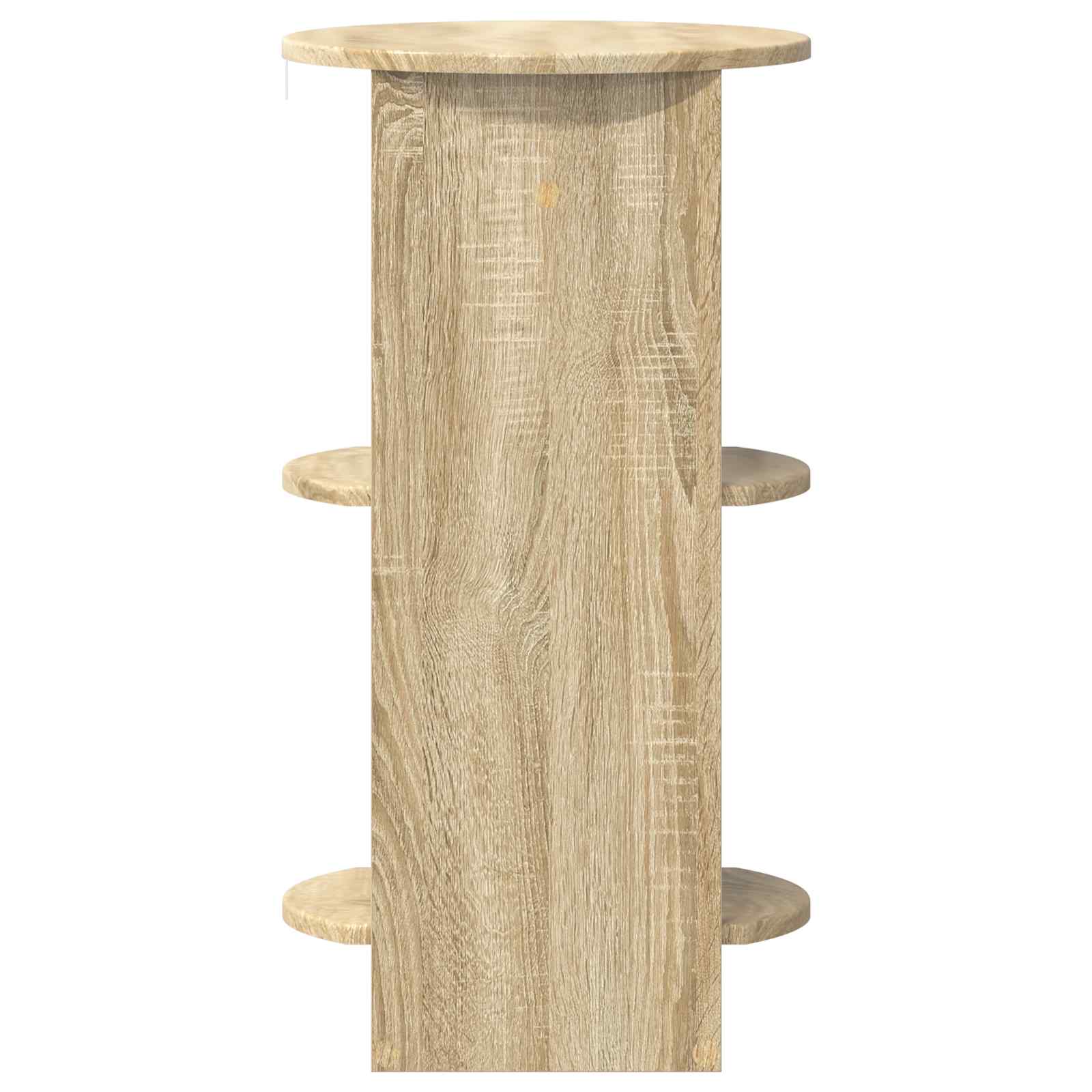 Bijzetkast Sonoma Eiken Geconstrueerd hout is nu te koop bij PeponiXL, paradijselijk wonen!