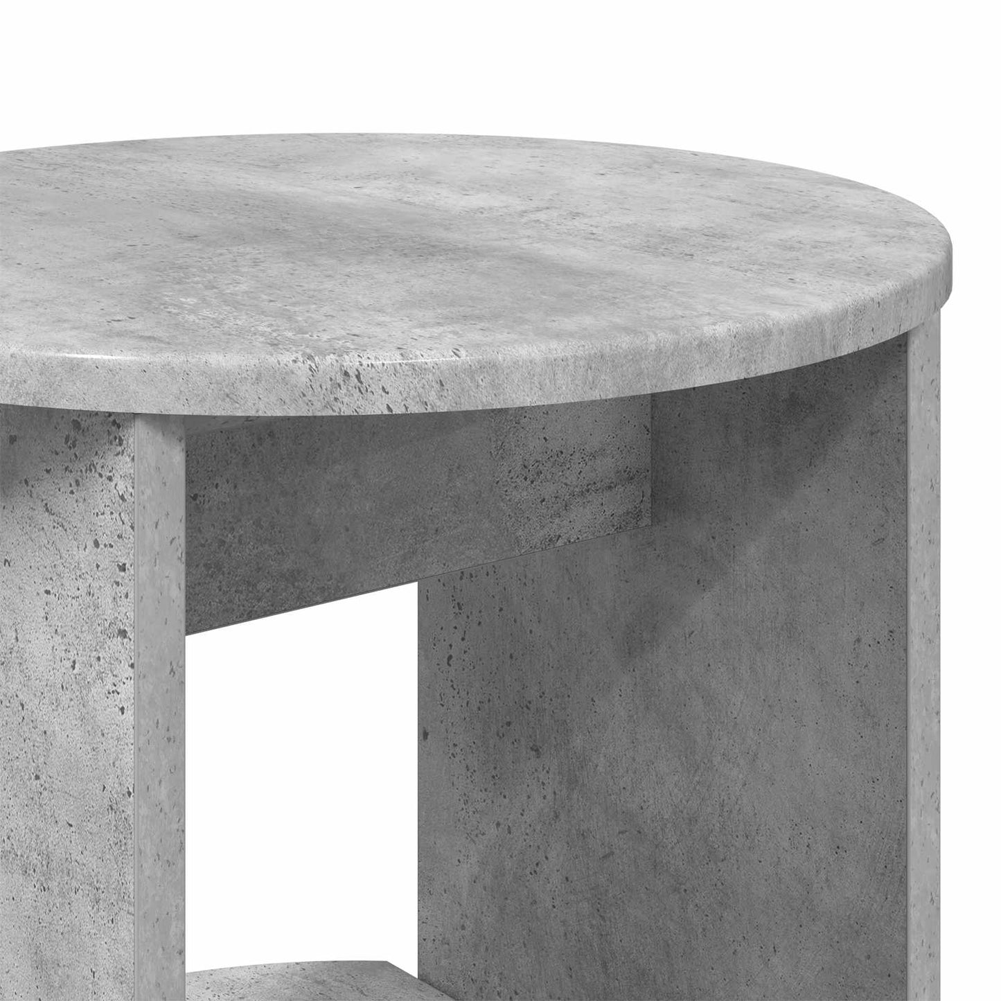 Bijzetkast Beton Grijs Geconstrueerd hout is nu te koop bij PeponiXL, paradijselijk wonen!