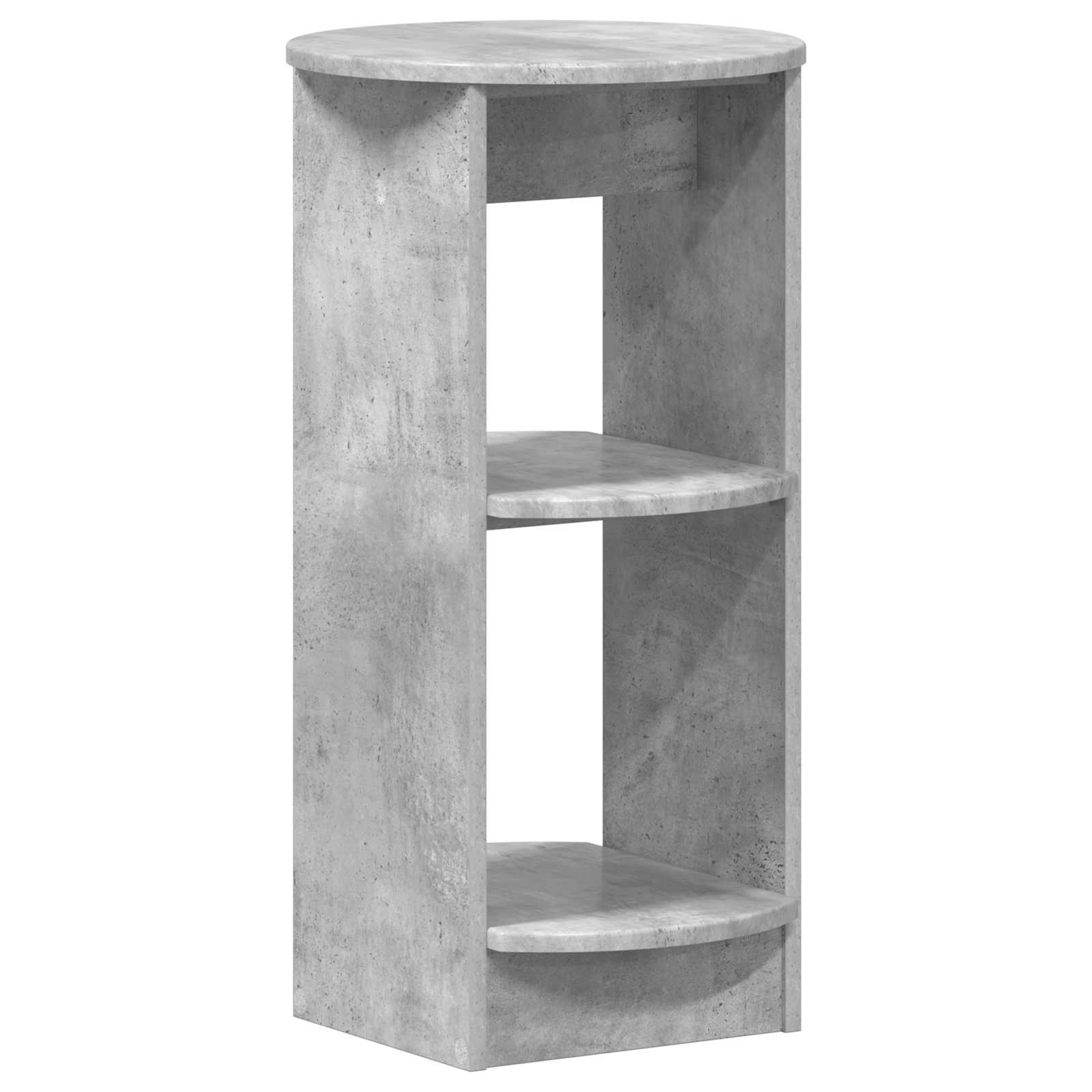Bijzetkast Beton Grijs Geconstrueerd hout is nu te koop bij PeponiXL, paradijselijk wonen!