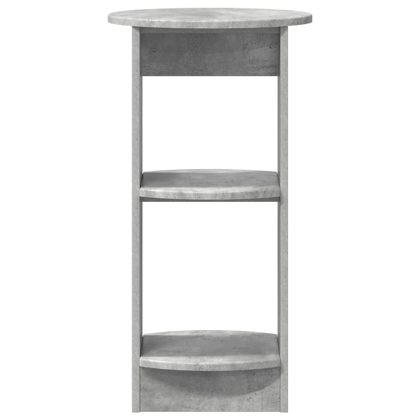 Bijzetkast Beton Grijs Geconstrueerd hout is nu te koop bij PeponiXL, paradijselijk wonen!