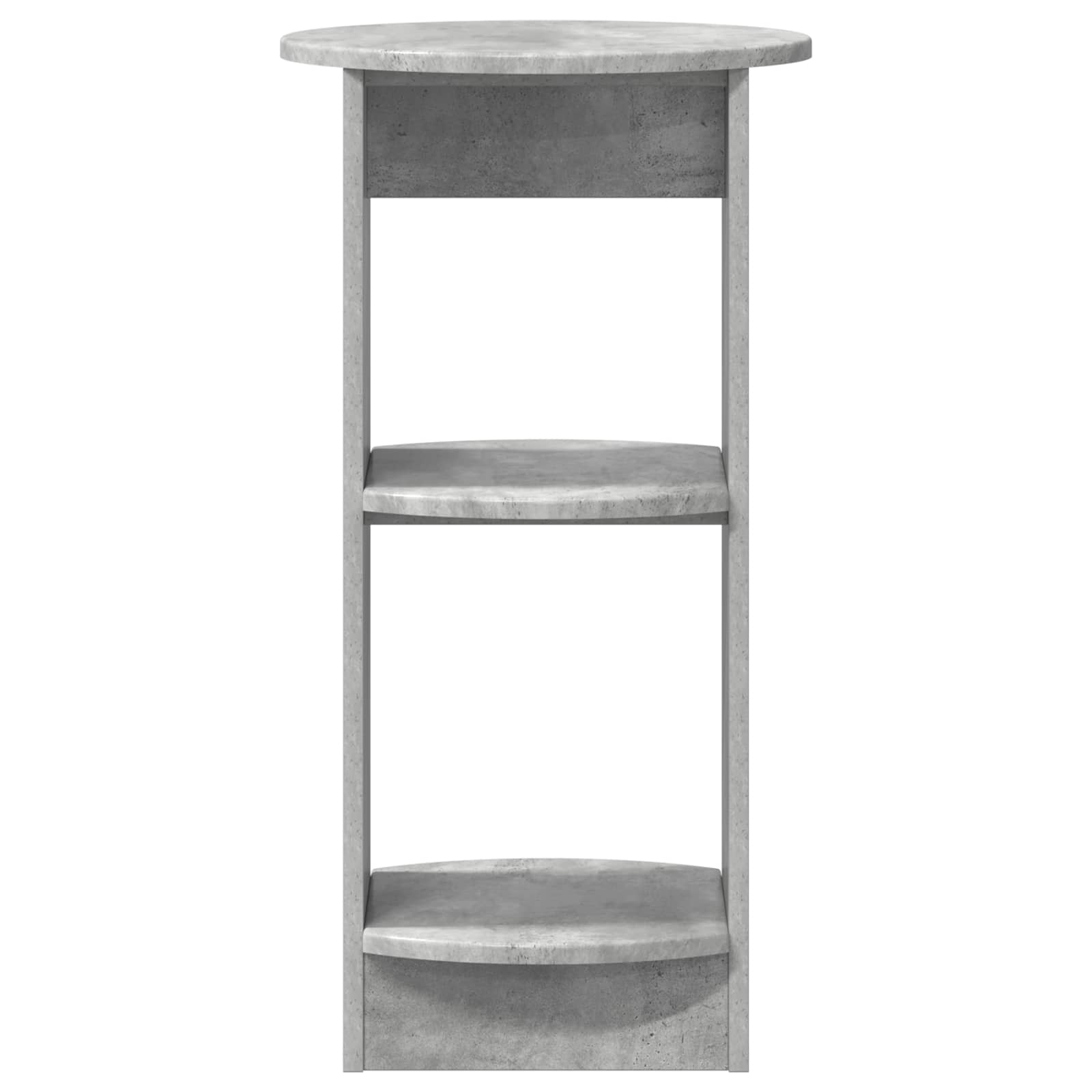 Bijzetkast Beton Grijs Geconstrueerd hout is nu te koop bij PeponiXL, paradijselijk wonen!
