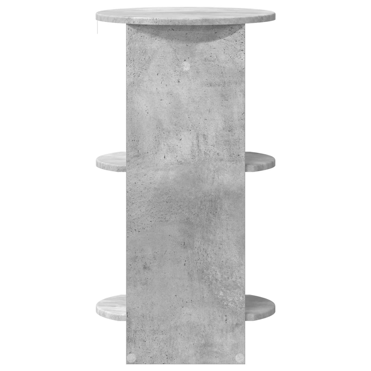 Bijzetkast Beton Grijs Geconstrueerd hout is nu te koop bij PeponiXL, paradijselijk wonen!