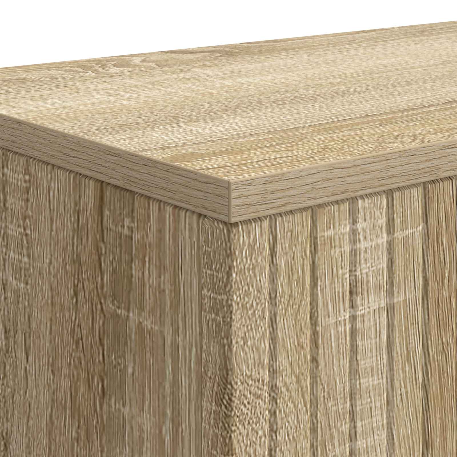 Wandtafel Sonoma Eiken 101 x 29 x 74 cm Geconstrueerd hout is nu te koop bij PeponiXL, paradijselijk wonen!