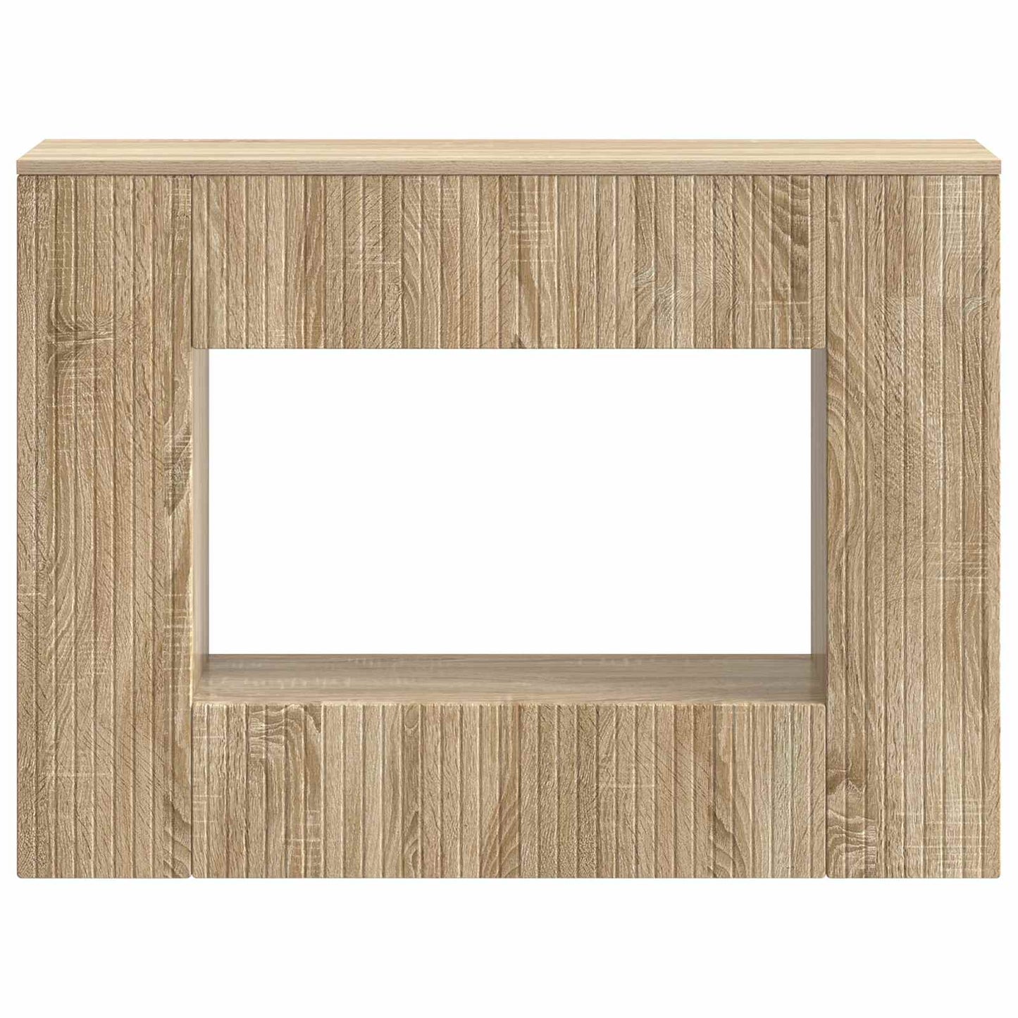 Wandtafel Sonoma Eiken 101 x 29 x 74 cm Geconstrueerd hout is nu te koop bij PeponiXL, paradijselijk wonen!