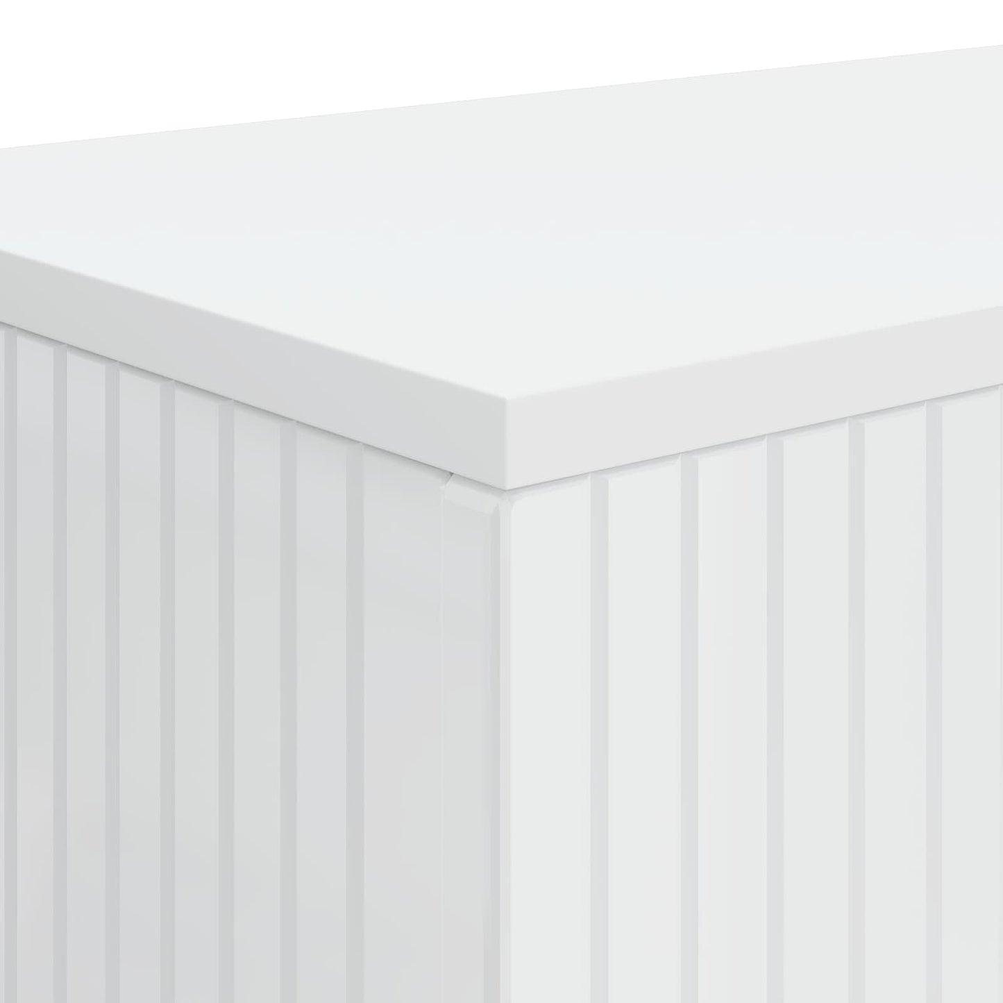 Wandtafel Hoogglans Wit 101 x 29 x 74 cm Geconstrueerd hout is nu te koop bij PeponiXL, paradijselijk wonen!