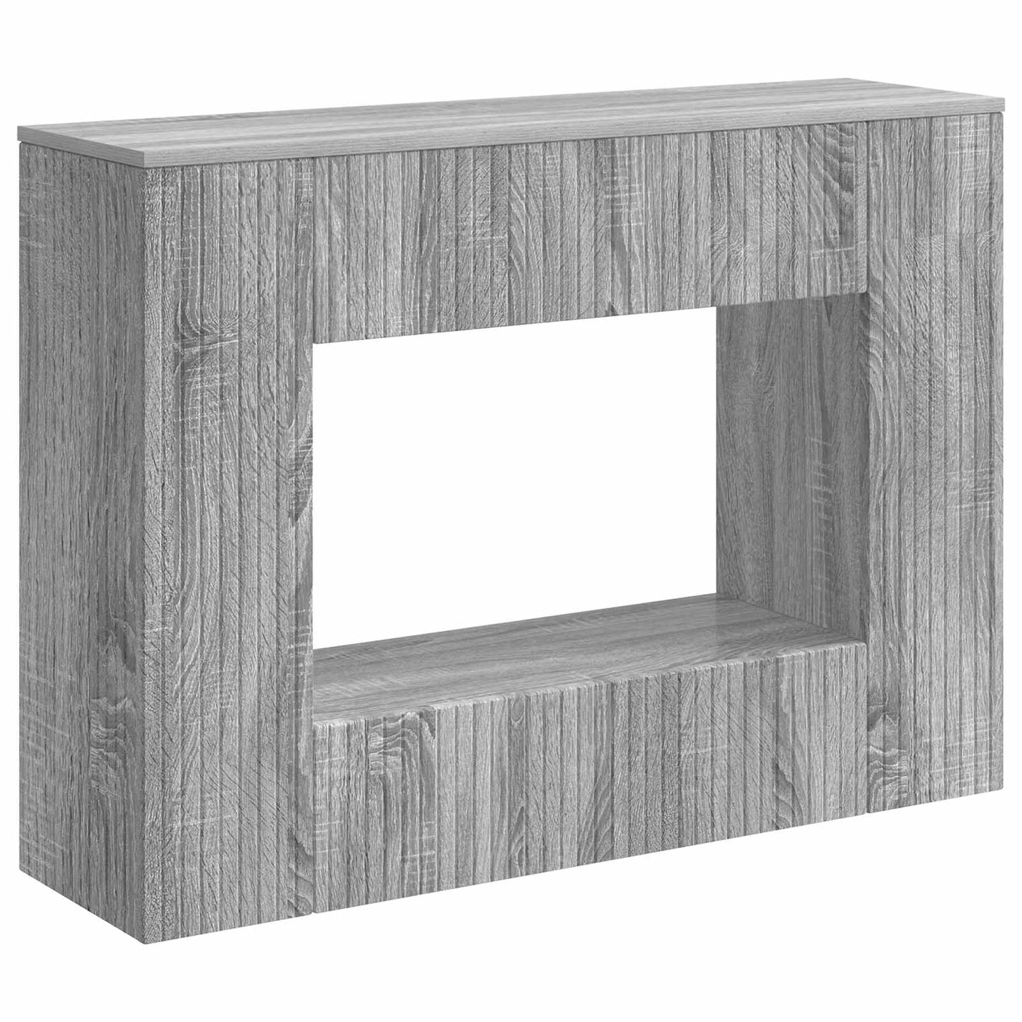 Wandtafel Grijze Sonoma 101 x 29 x 74 cm Geconstrueerd hout is nu te koop bij PeponiXL, paradijselijk wonen!