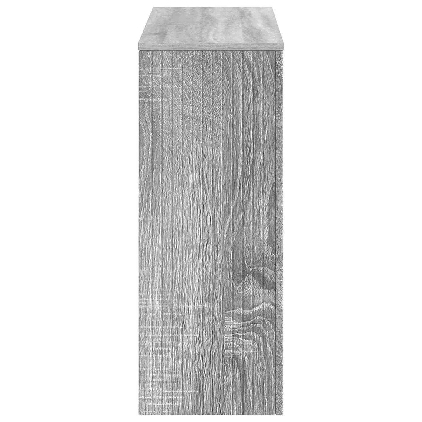 Wandtafel Grijze Sonoma 101 x 29 x 74 cm Geconstrueerd hout is nu te koop bij PeponiXL, paradijselijk wonen!