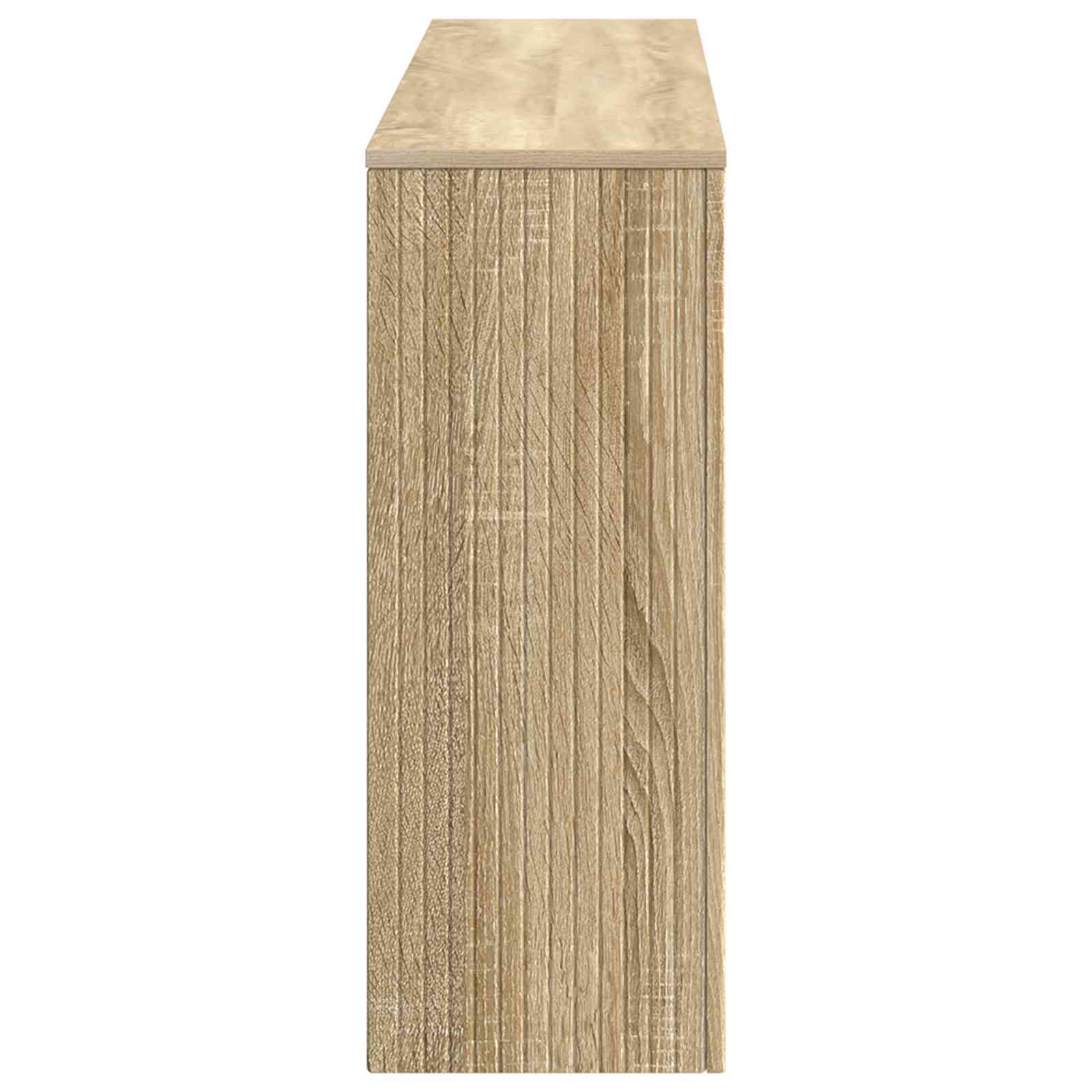 Wandtafel Sonoma Eiken 155 x 29 x 74 cm Geconstrueerd hout is nu te koop bij PeponiXL, paradijselijk wonen!
