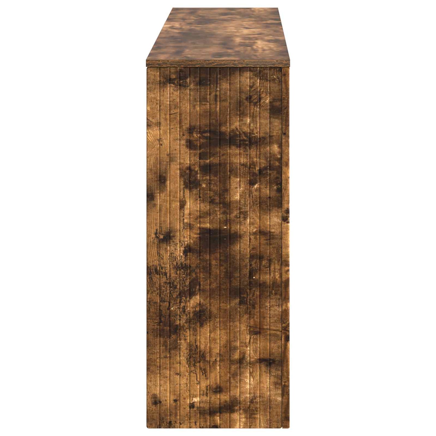 Wandtafel Gerookte Eik 155 x 29 x 74 cm Geconstrueerd hout is nu te koop bij PeponiXL, paradijselijk wonen!