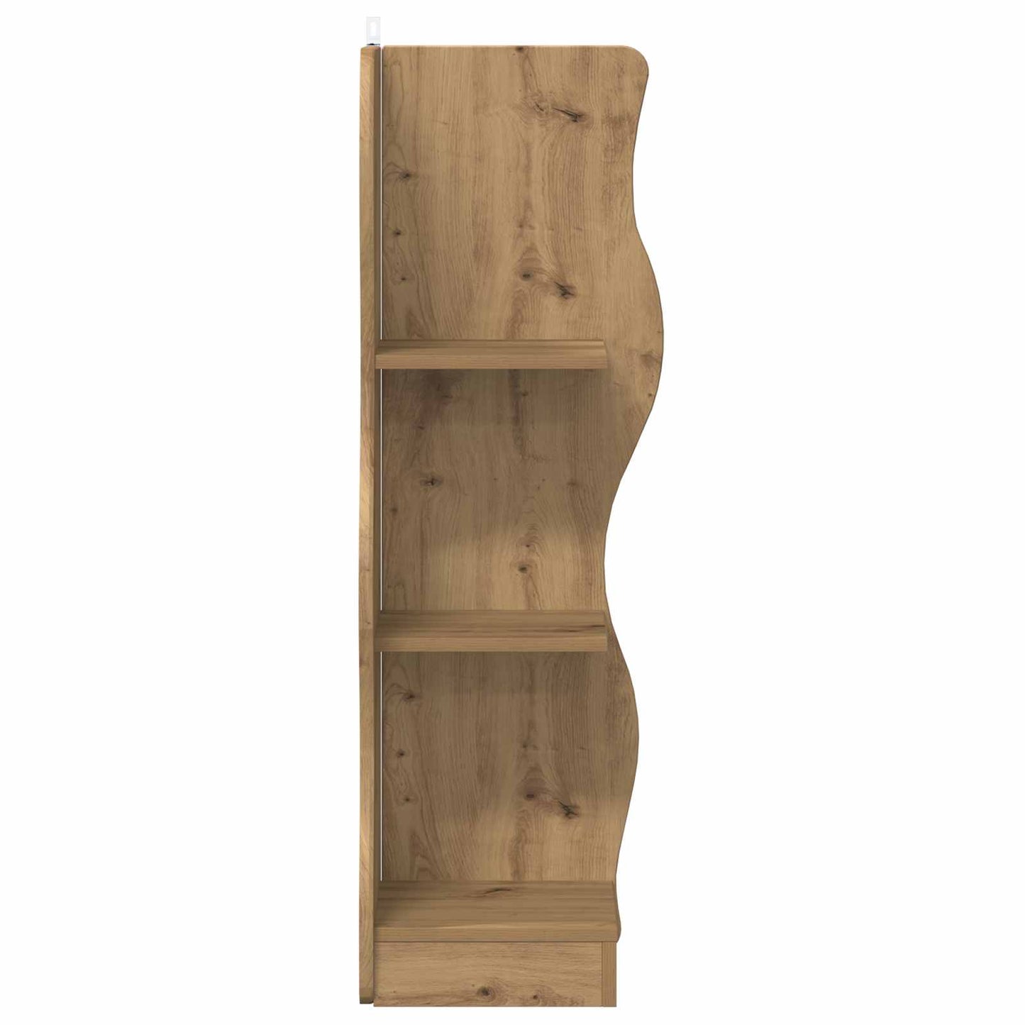 Hoekplank Artisanaal eiken 34 x 33 x 102 cm Bewerkt hout is nu te koop bij PeponiXL, paradijselijk wonen!