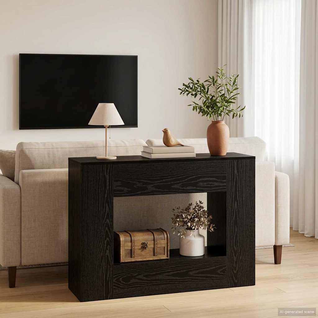 Zwarte Eik 101 x 30 x 74 cm is nu te koop bij PeponiXL, paradijselijk wonen!