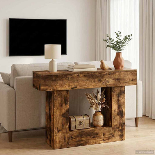 Gerookte Eik 101 x 30 x 74 cm is nu te koop bij PeponiXL, paradijselijk wonen!