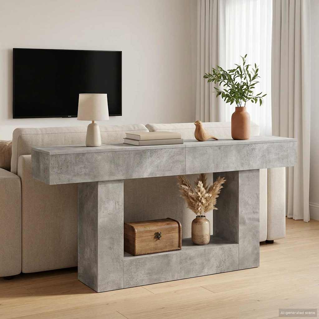 Beton Grijs 160 x 30 x 74 cm is nu te koop bij PeponiXL, paradijselijk wonen!