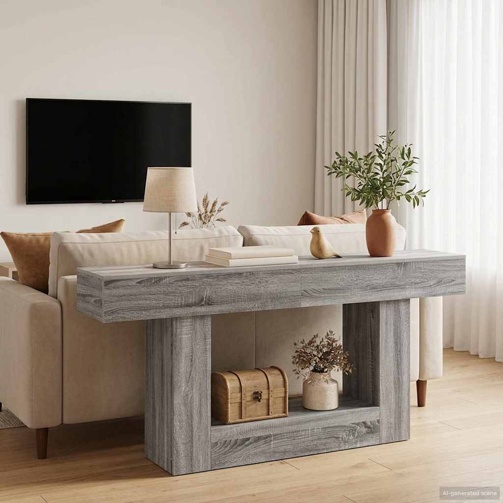 Grijze Sonoma 160 x 30 x 74 cm is nu te koop bij PeponiXL, paradijselijk wonen!