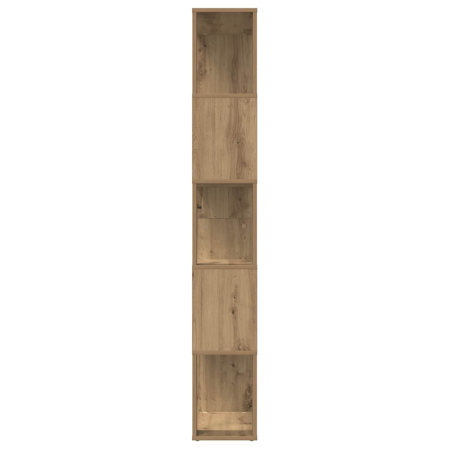 Boekenkast Artisan Eiken 80 x 24 x 159 cm Bewerkt hout is nu te koop bij PeponiXL, paradijselijk wonen!