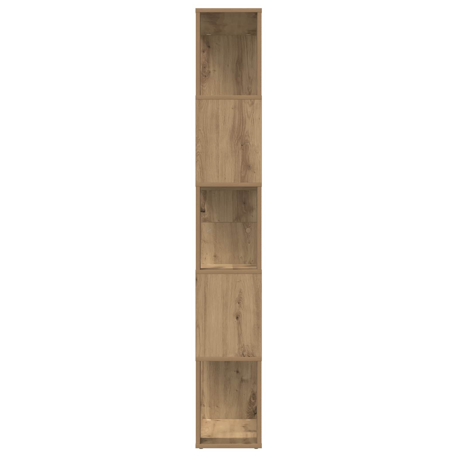 Boekenkast Artisan Eiken 80 x 24 x 159 cm Bewerkt hout is nu te koop bij PeponiXL, paradijselijk wonen!