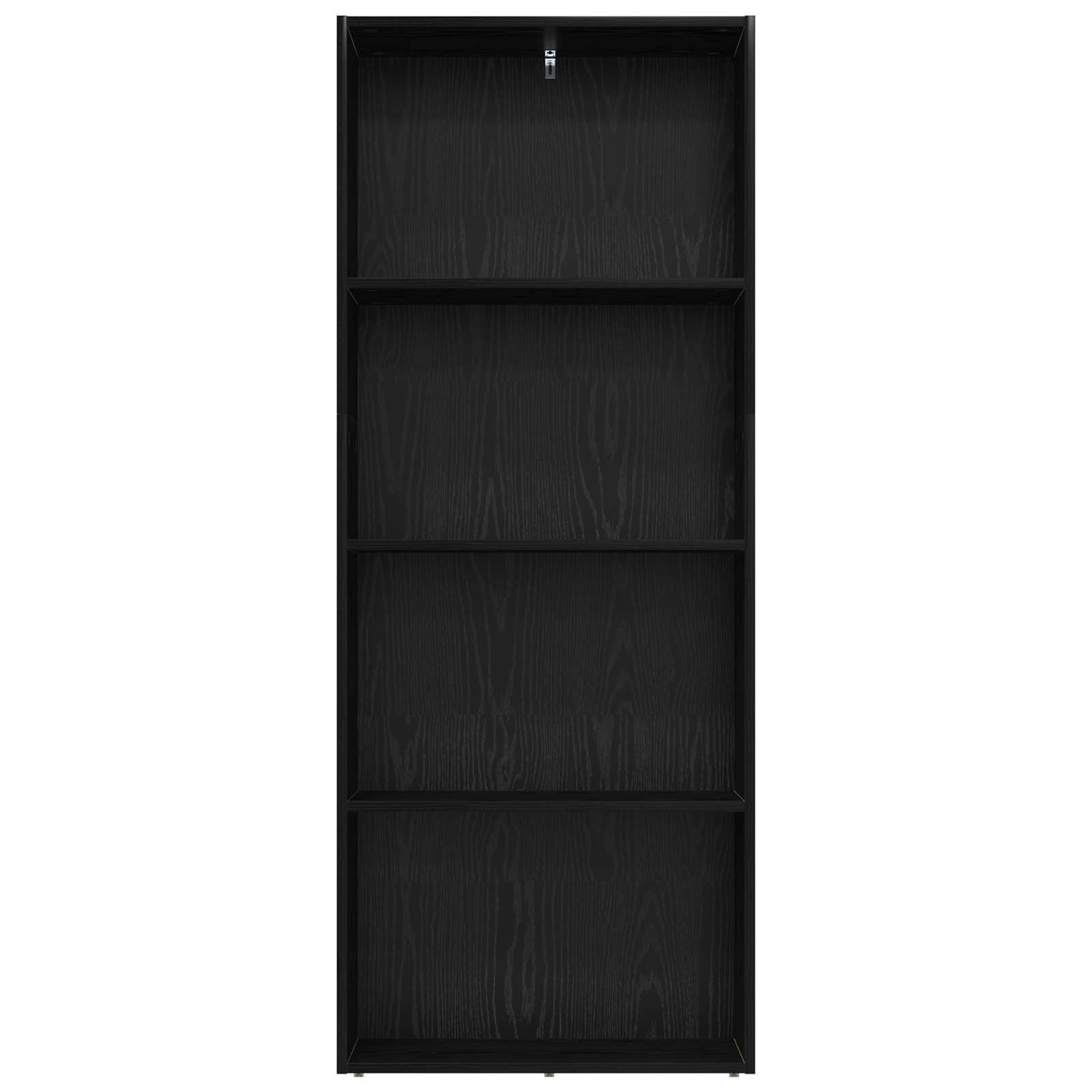 Vrijstaande Boekenkast Zwart Eiken 60 x 30 x 151,5 cm is nu te koop bij PeponiXL, paradijselijk wonen!
