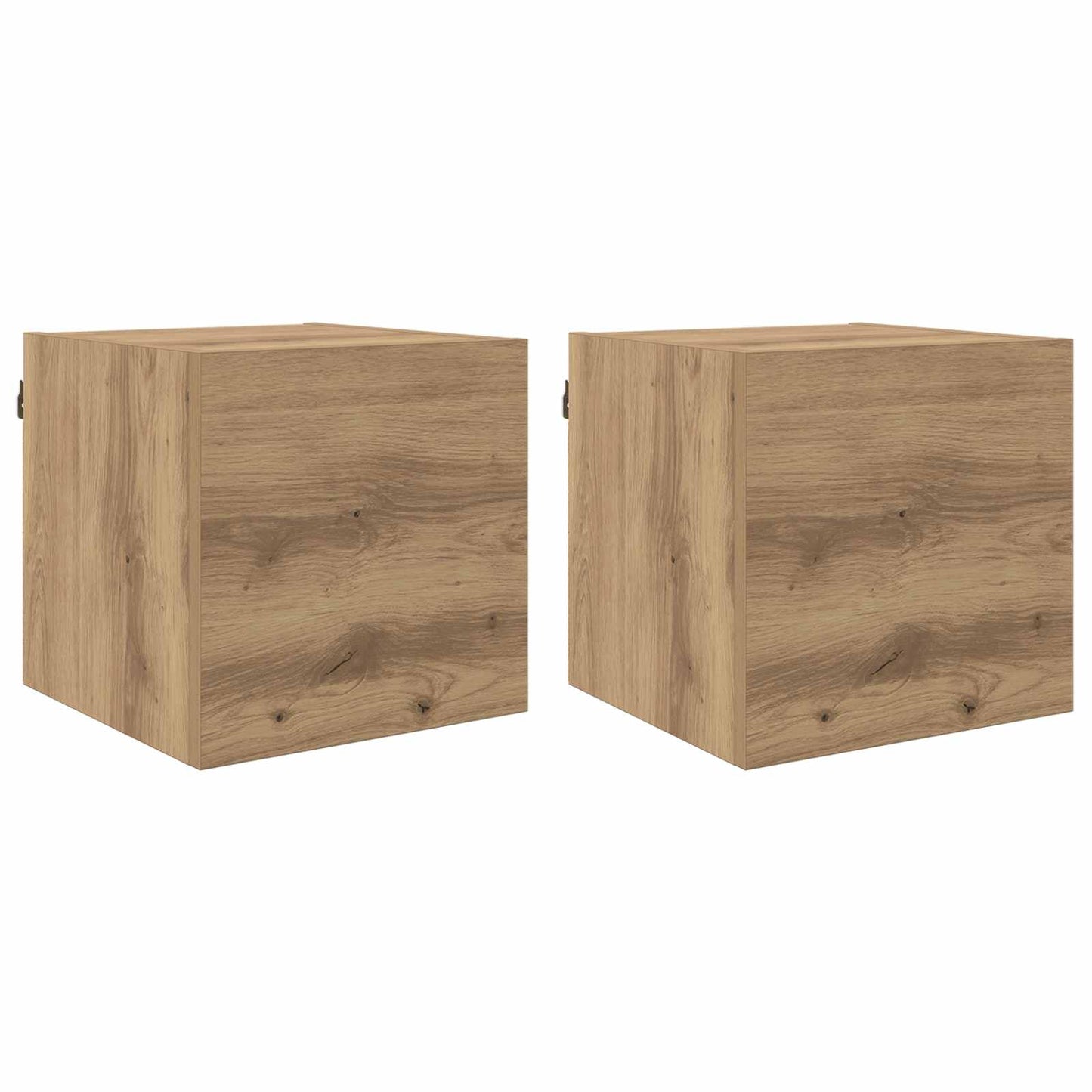 TV-kast Artisan Eiken 30,5 x 30 x 30 cm Bewerkt hout is nu te koop bij PeponiXL, paradijselijk wonen!