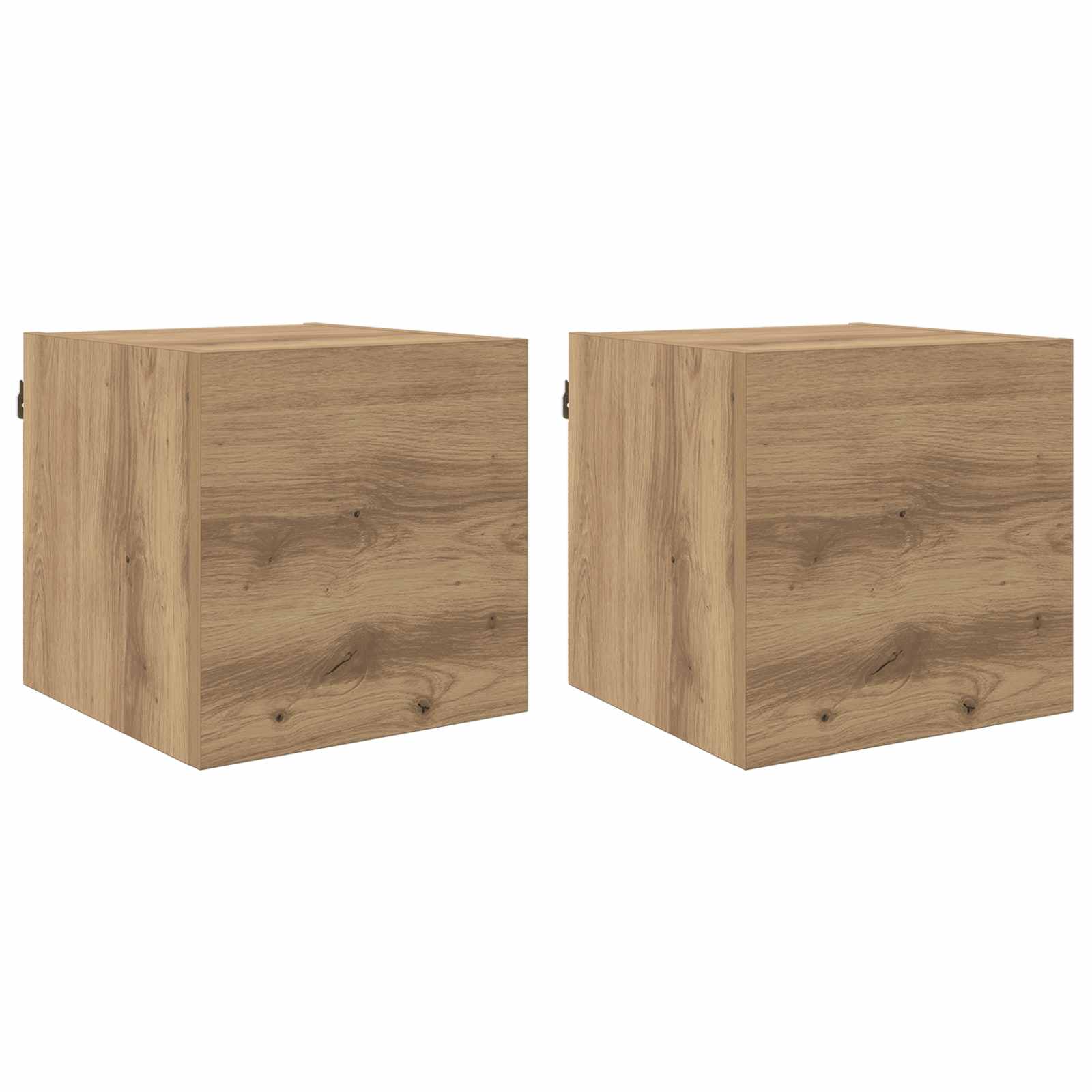 TV-kast Artisan Eiken 30,5 x 30 x 30 cm Bewerkt hout is nu te koop bij PeponiXL, paradijselijk wonen!