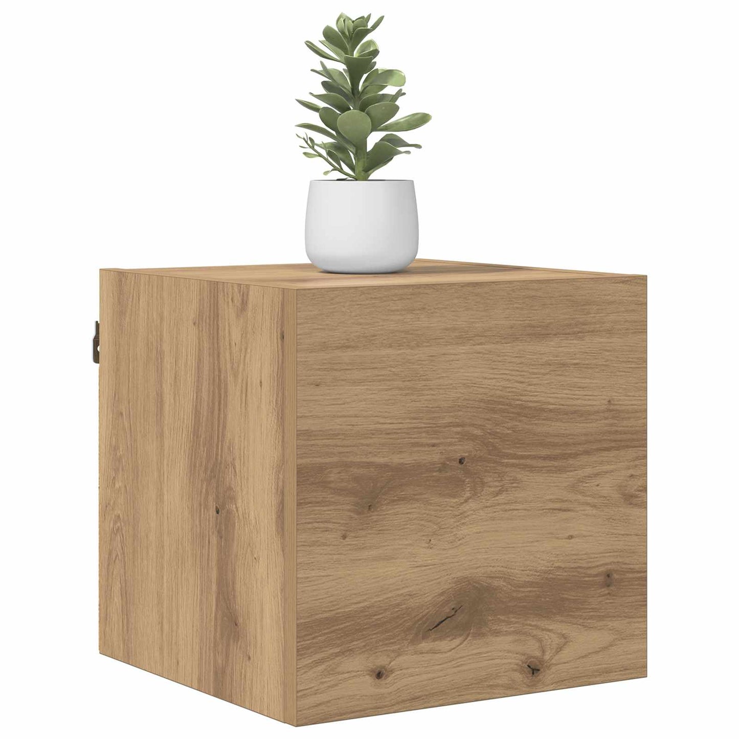 TV-kast Artisan Eiken 30,5 x 30 x 30 cm Bewerkt hout is nu te koop bij PeponiXL, paradijselijk wonen!