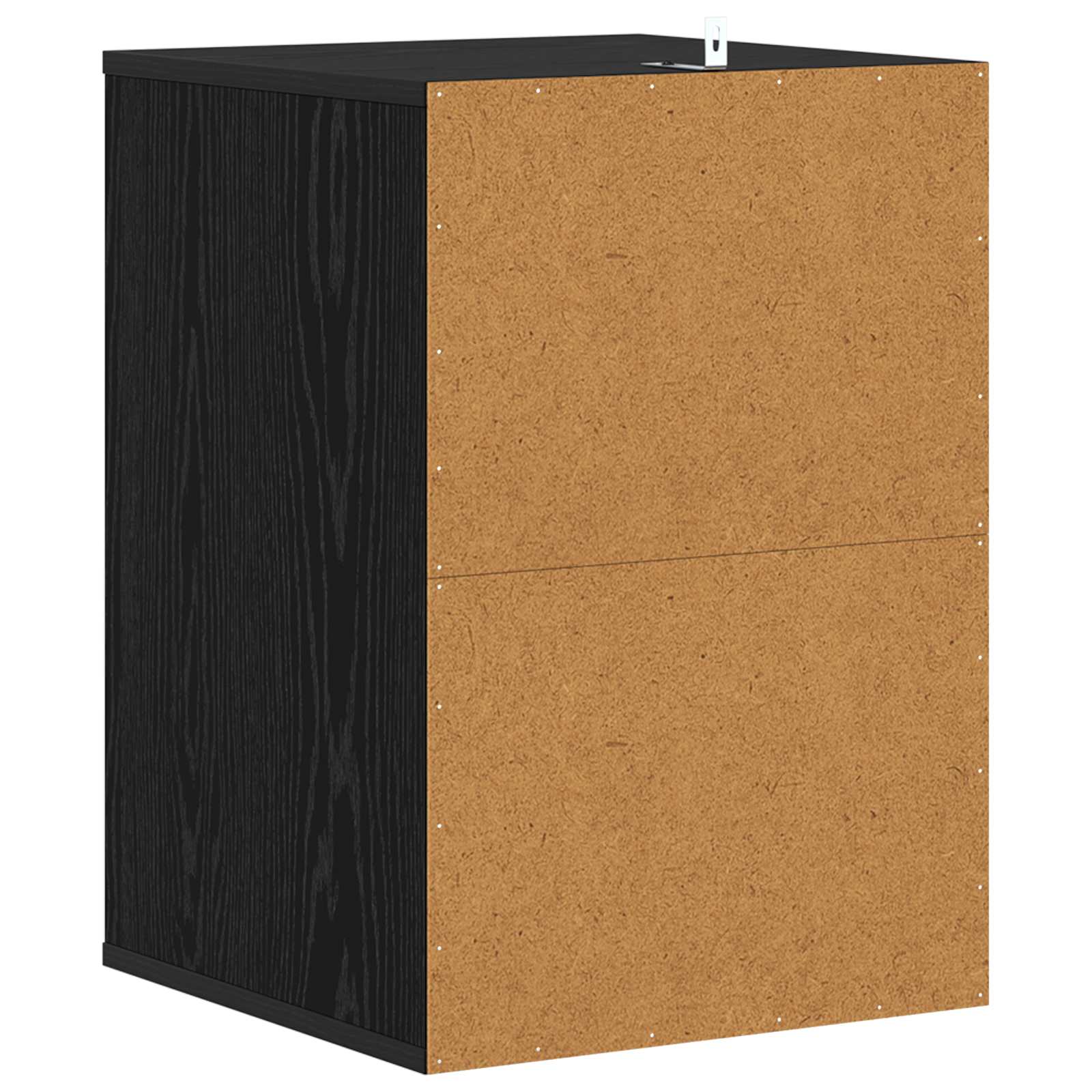 Ladenkast met lade Zwart Eiken 41 x 40 x 58 cm Bewerkt hout is nu te koop bij PeponiXL, paradijselijk wonen!