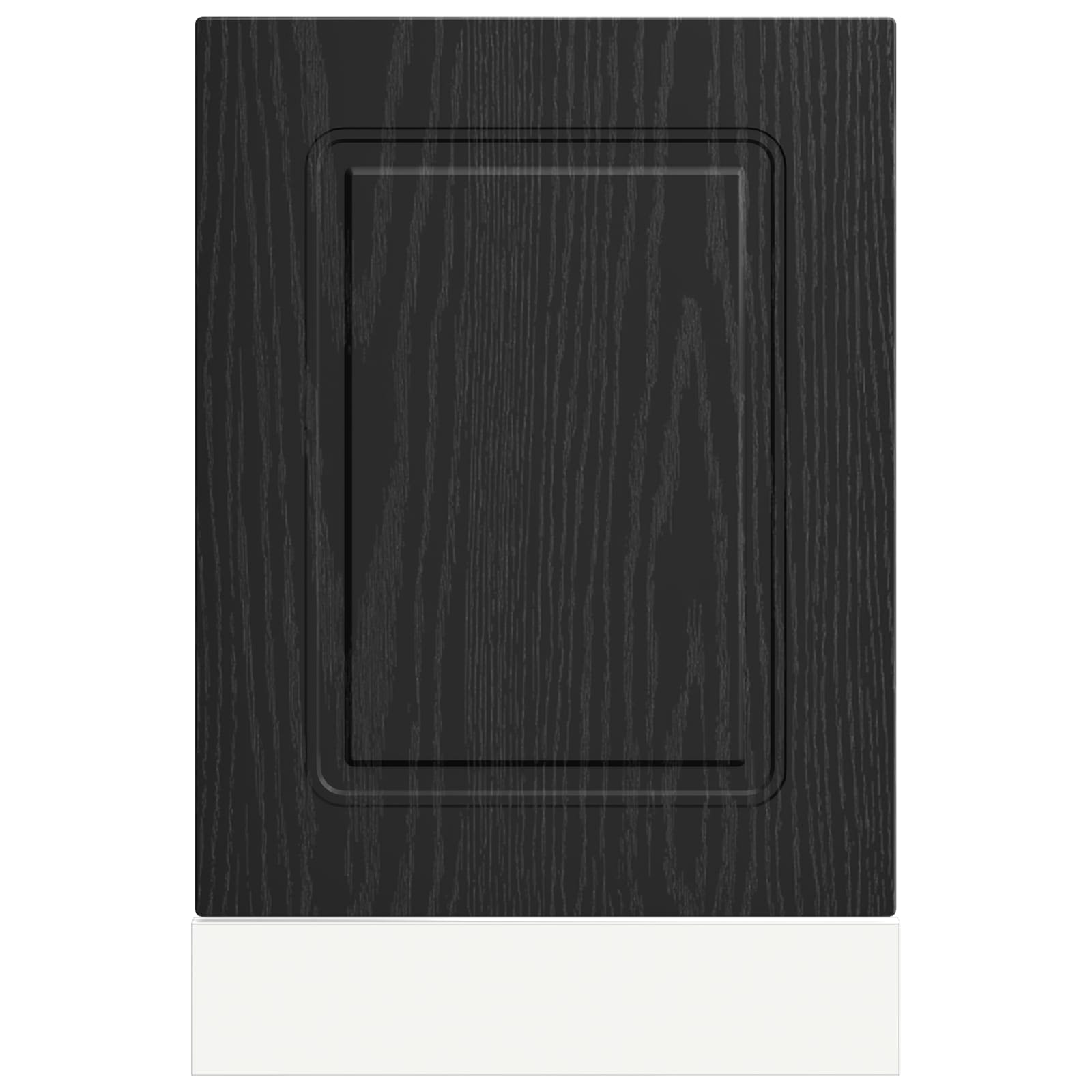 Vaatwasserpaneel Kalmar Zwart Eiken 45 x 1,5 x 57 cm is nu te koop bij PeponiXL, paradijselijk wonen!