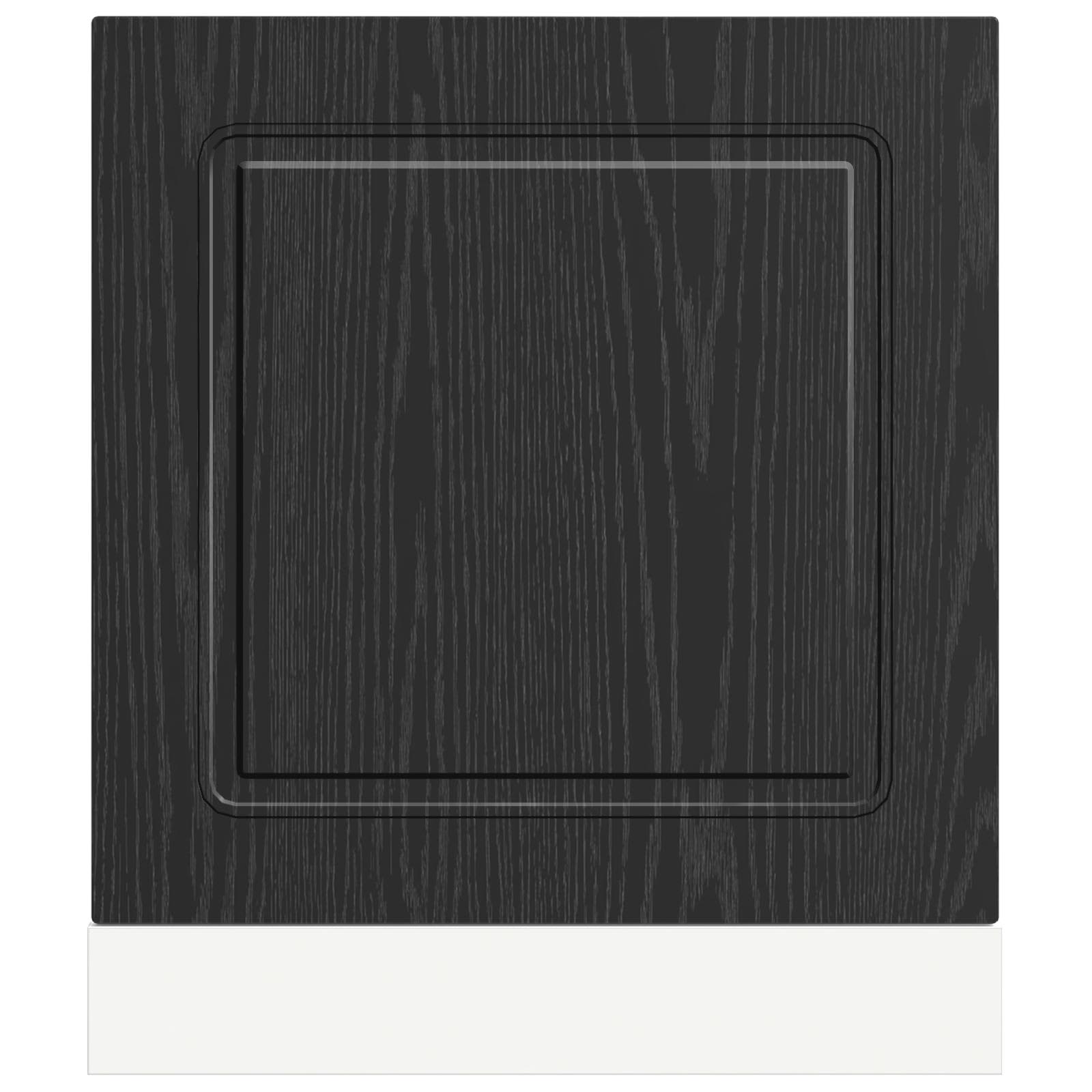Vaatwasserpaneel Kalmar Zwart Eiken 60 x 1,5 x 57 cm is nu te koop bij PeponiXL, paradijselijk wonen!