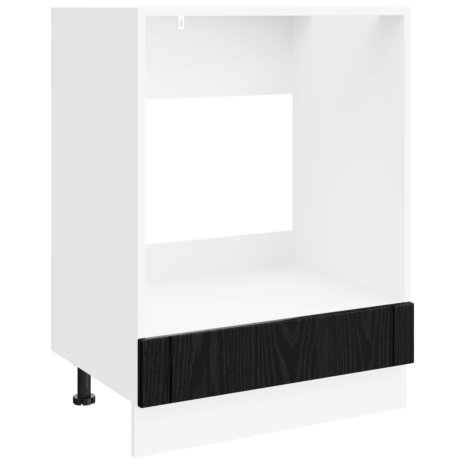 Vaatwasserpaneel Lucca Zwart eiken 60 x 46 x 81,5 cm is nu te koop bij PeponiXL, paradijselijk wonen!