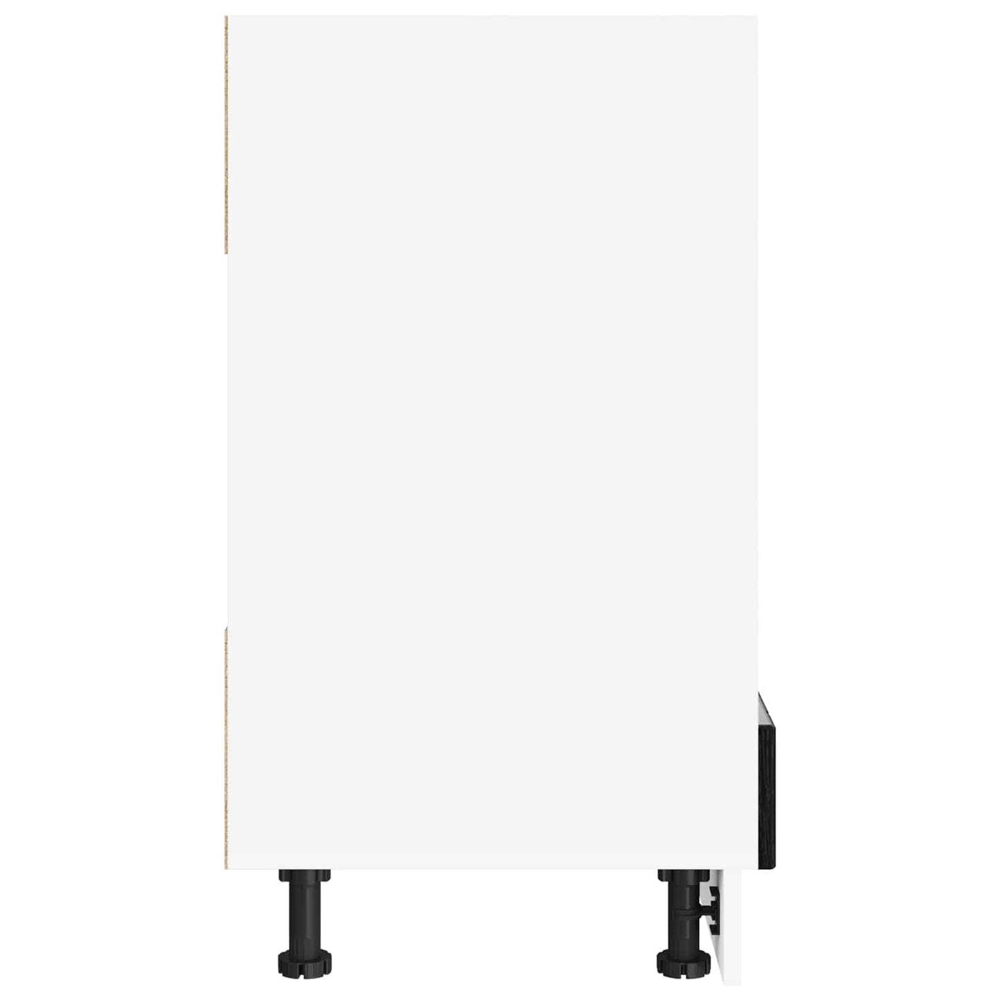 Vaatwasserpaneel Lucca Zwart eiken 60 x 46 x 81,5 cm is nu te koop bij PeponiXL, paradijselijk wonen!