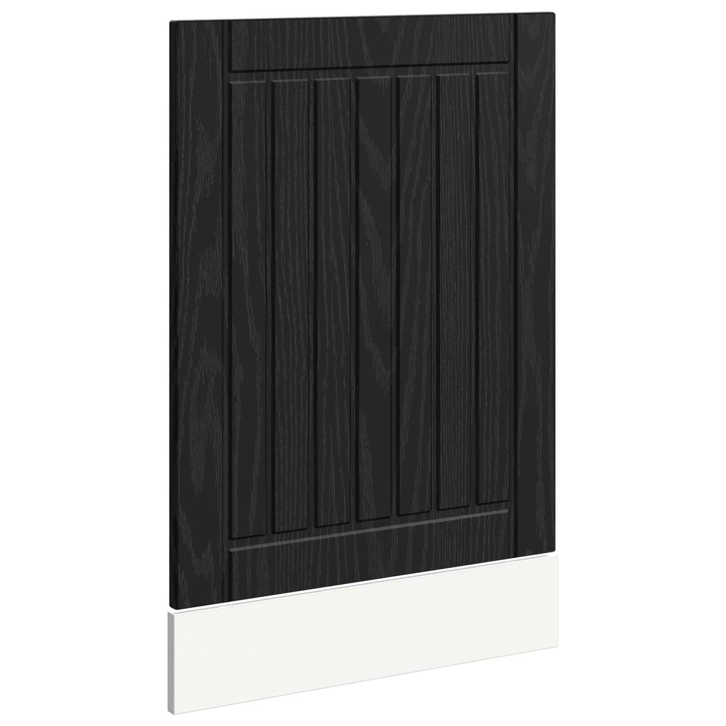 Vaatwasserpaneel met de deur Lucca Zwart eiken 45 x 1,5 x 57 cm is nu te koop bij PeponiXL, paradijselijk wonen!