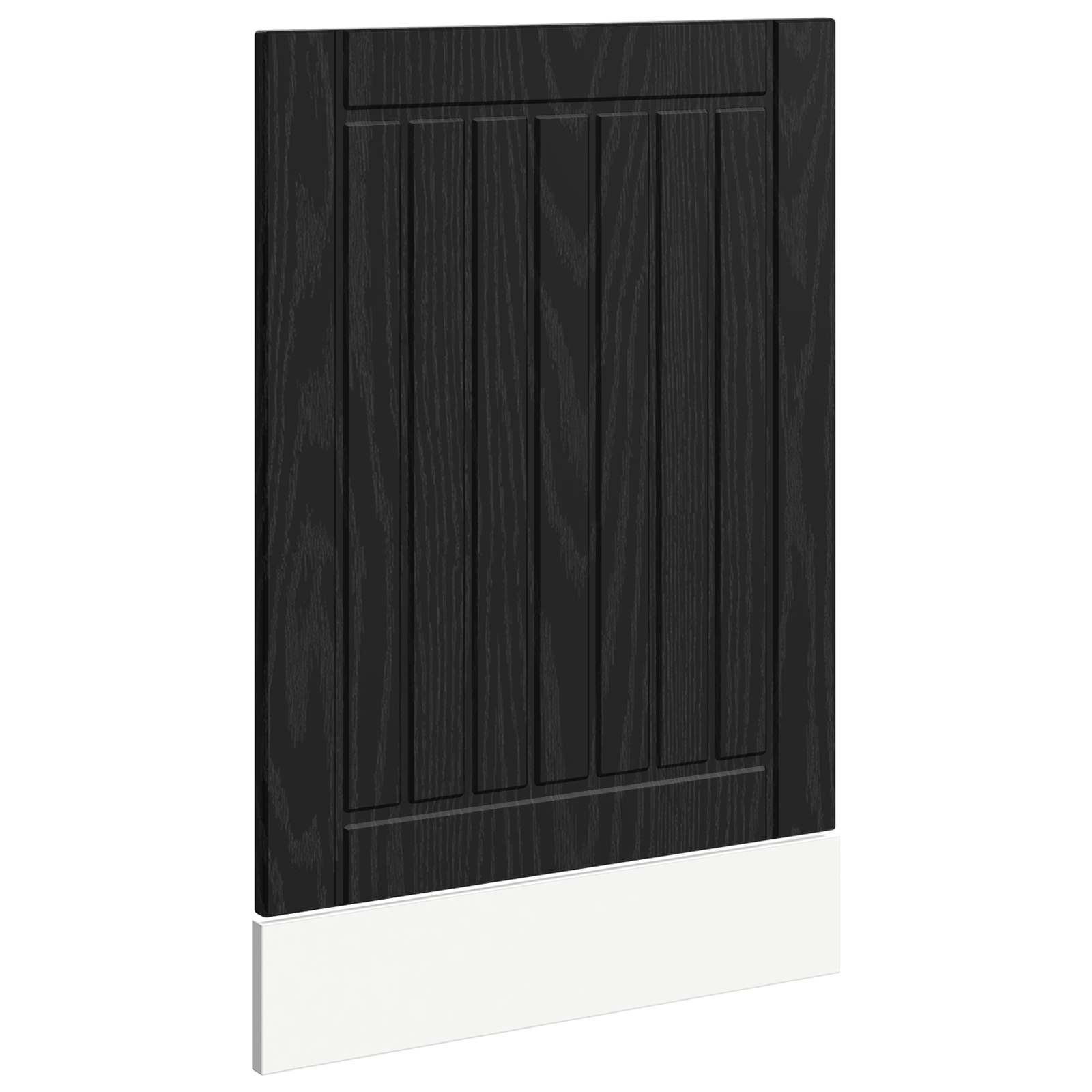 Vaatwasserpaneel met de deur Lucca Zwart eiken 45 x 1,5 x 57 cm is nu te koop bij PeponiXL, paradijselijk wonen!