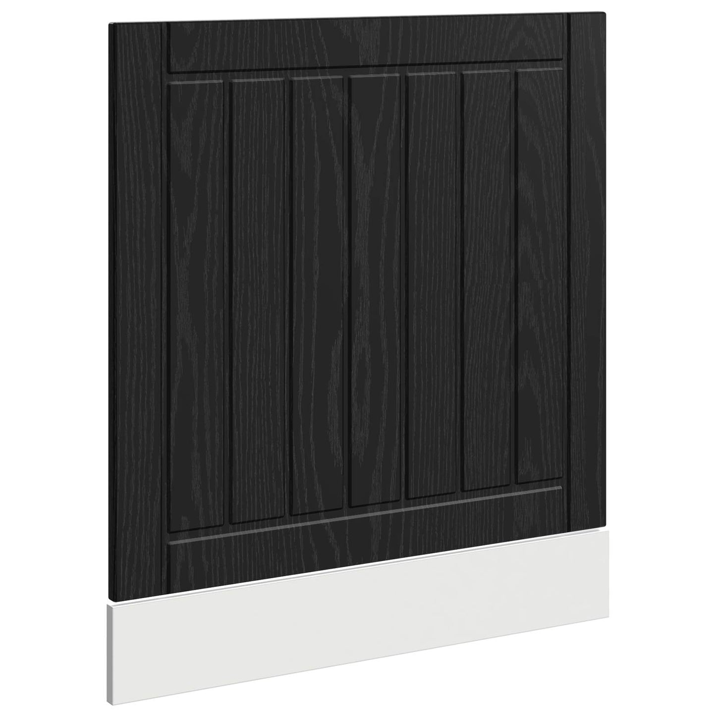 Vaatwasserpaneel met de deur Lucca Zwart eiken 60 x 1,5 x 57 cm is nu te koop bij PeponiXL, paradijselijk wonen!